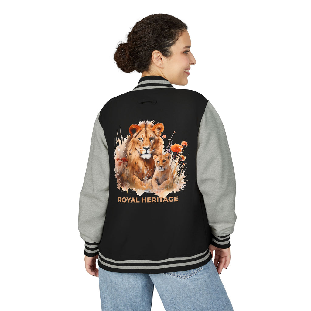 Letterman Jacket — 'Royal Heritage' Lion Family Varsity Jacket