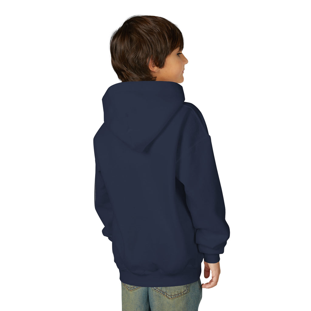 Elephant Sunset Youth Hoodie — "Legacy. Elephant Heritage" Graphic