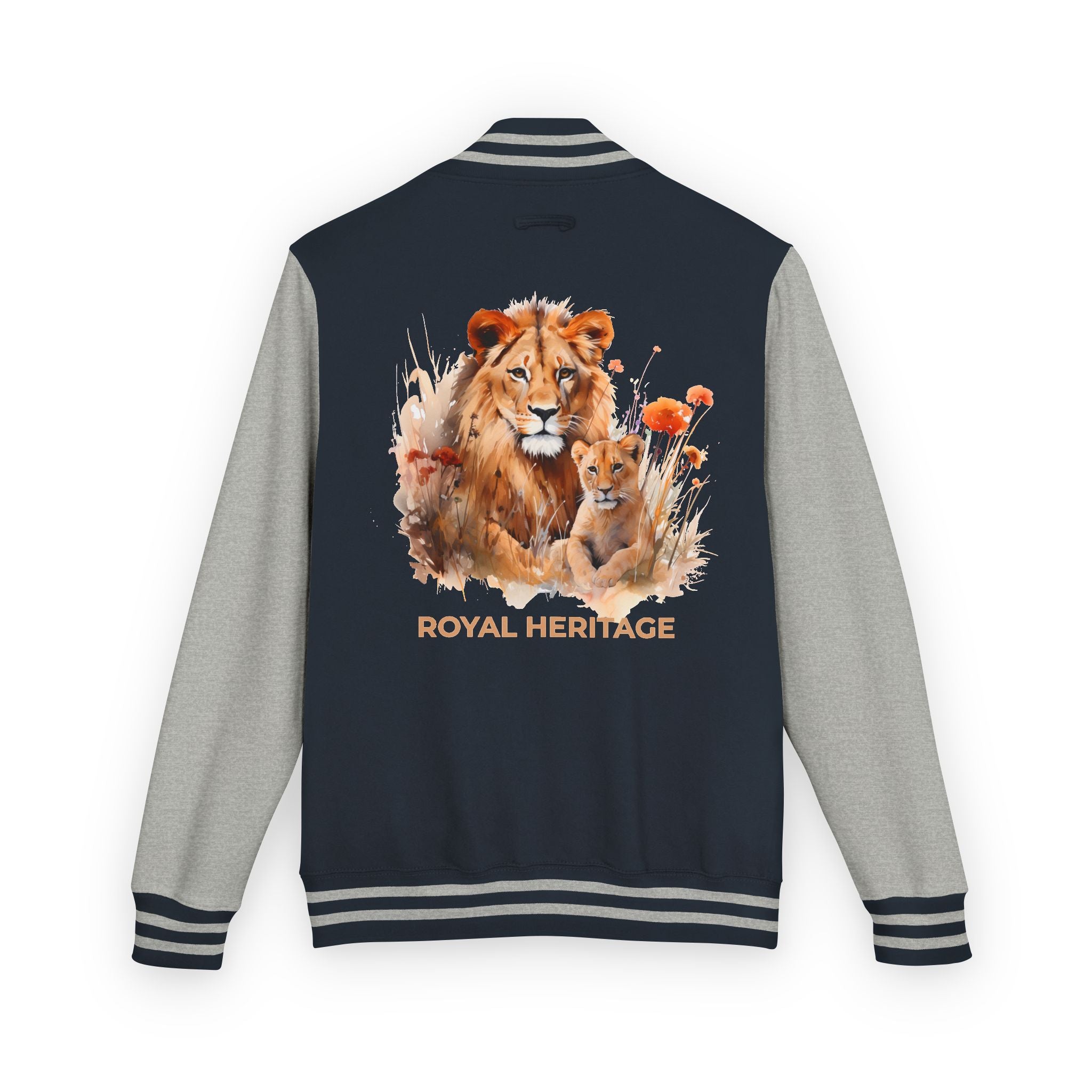 Letterman Jacket — 'Royal Heritage' Lion Family Varsity Jacket