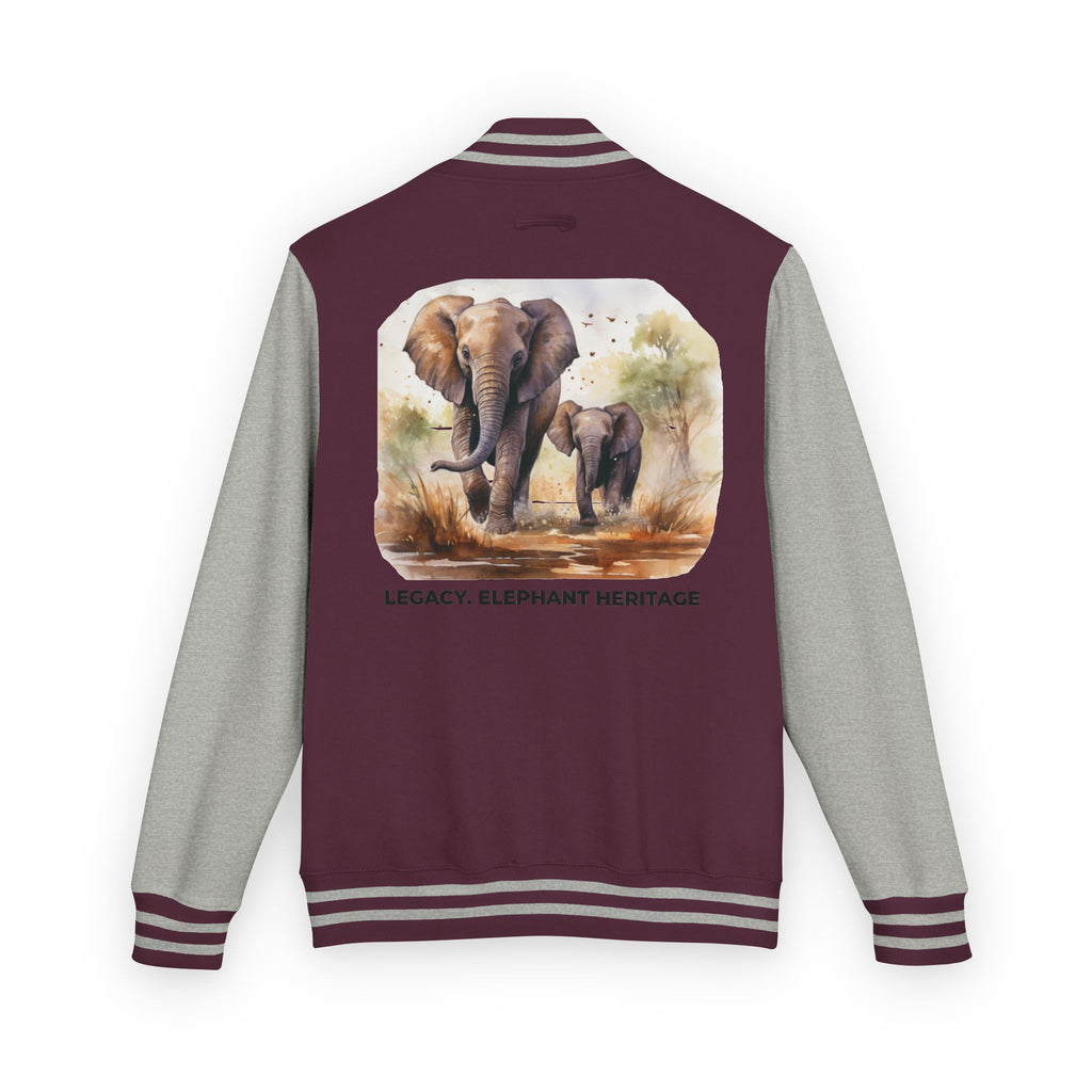 Elephant Heritage Letterman Jacket — Legacy Elephant Heritage Varsity Jacket