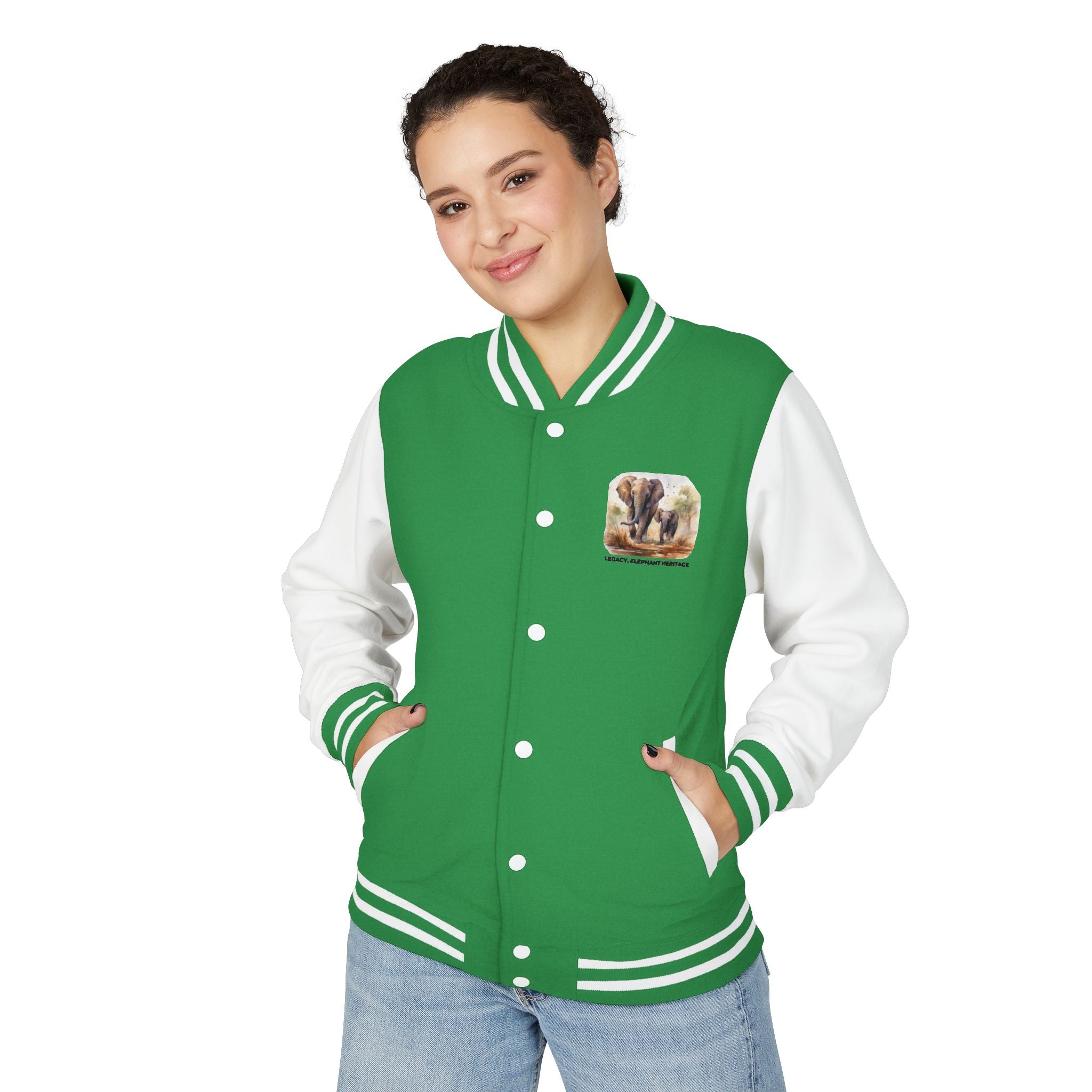 Elephant Heritage Letterman Jacket — Legacy Elephant Heritage Varsity Jacket