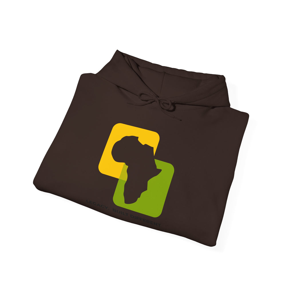 Africa Legacy Hoodie — "Legacy. Built Different" Graphic Pullover