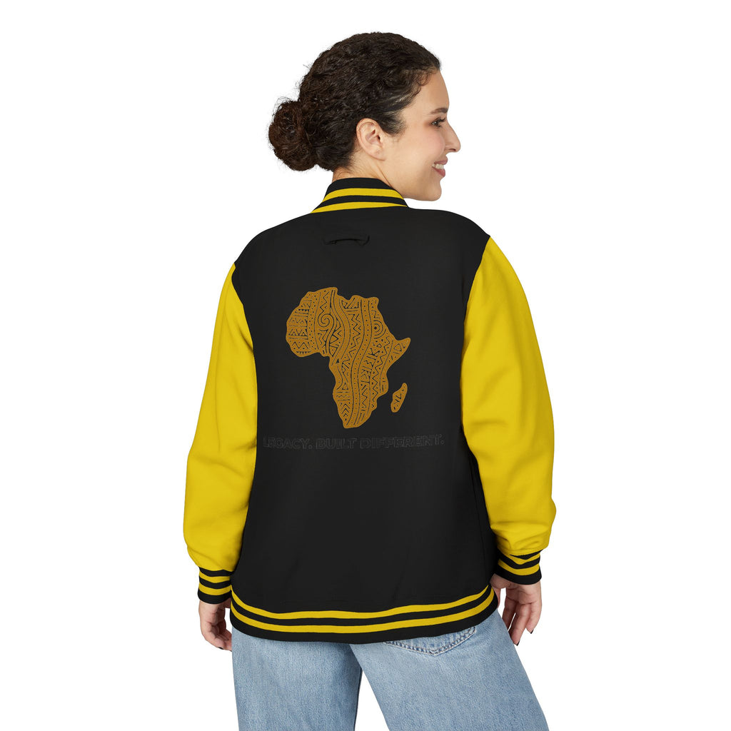 African Heritage Letterman Jacket — "Legacy. Built Different."