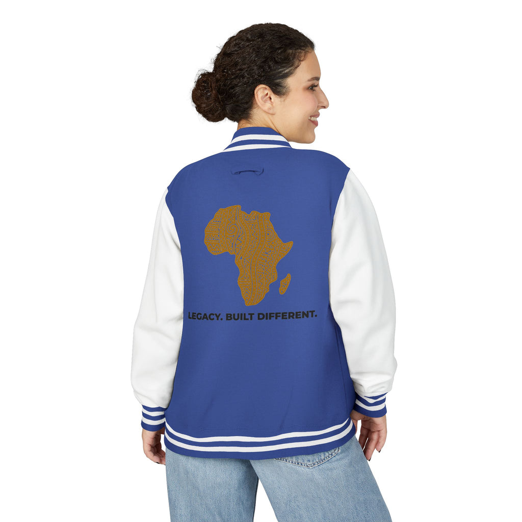 African Heritage Letterman Jacket — "Legacy. Built Different."