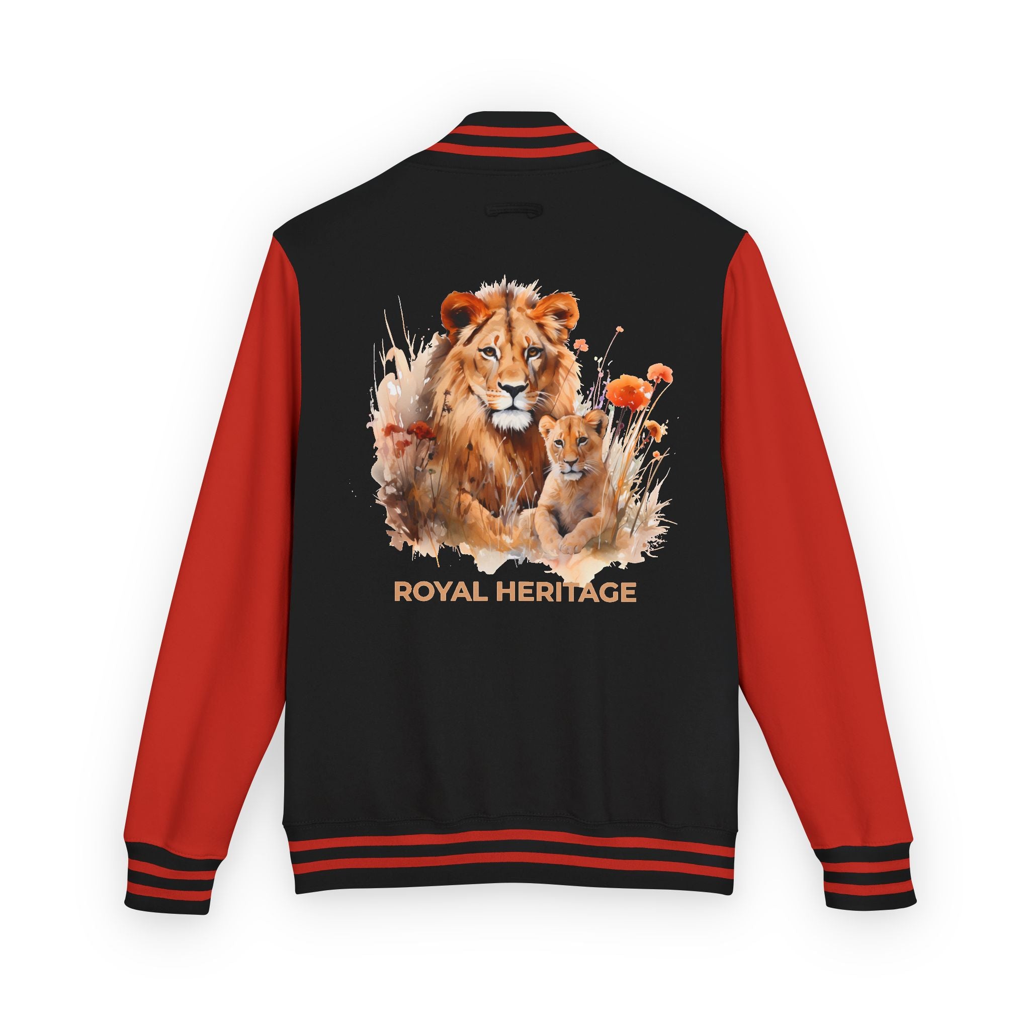 Letterman Jacket — 'Royal Heritage' Lion Family Varsity Jacket