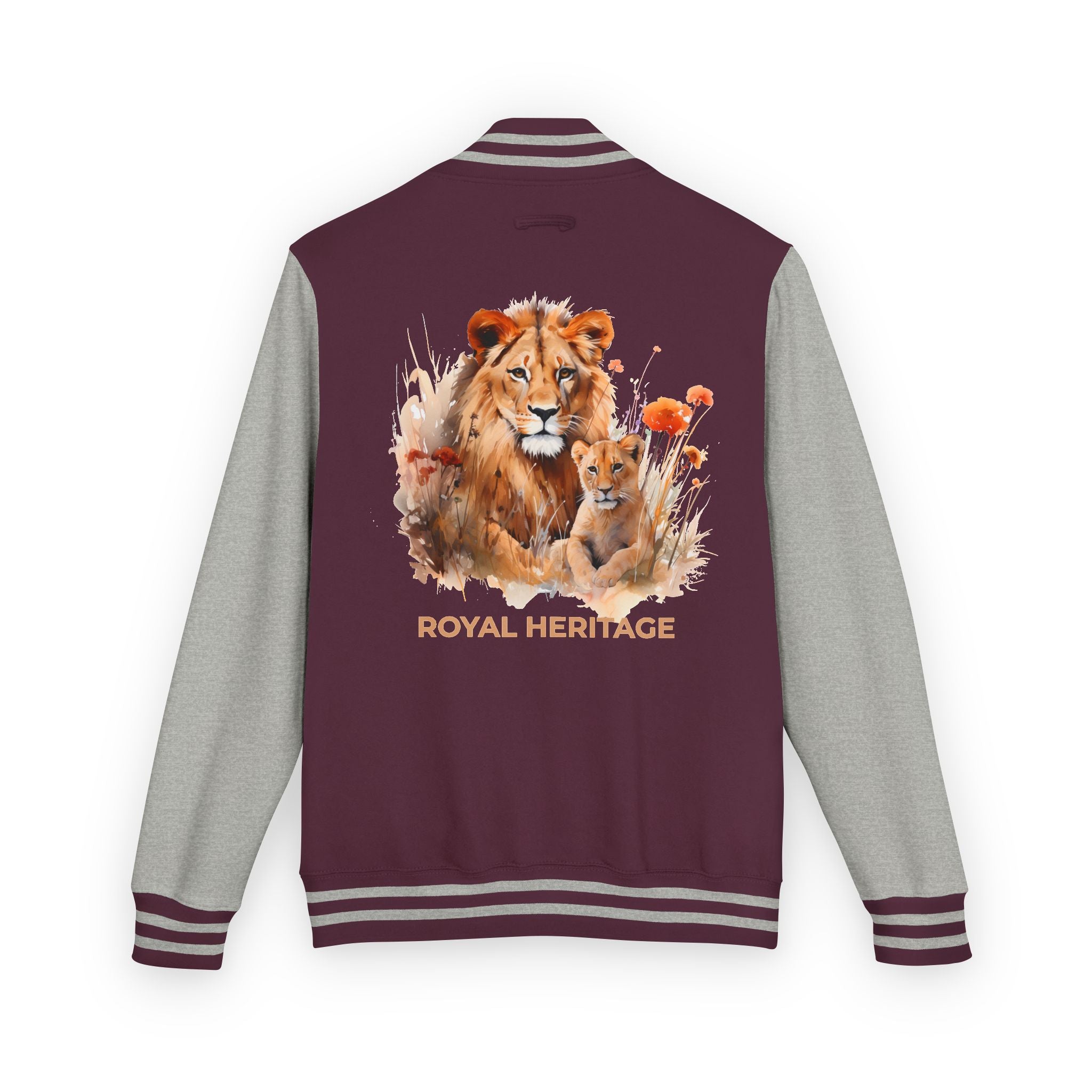 Letterman Jacket — 'Royal Heritage' Lion Family Varsity Jacket
