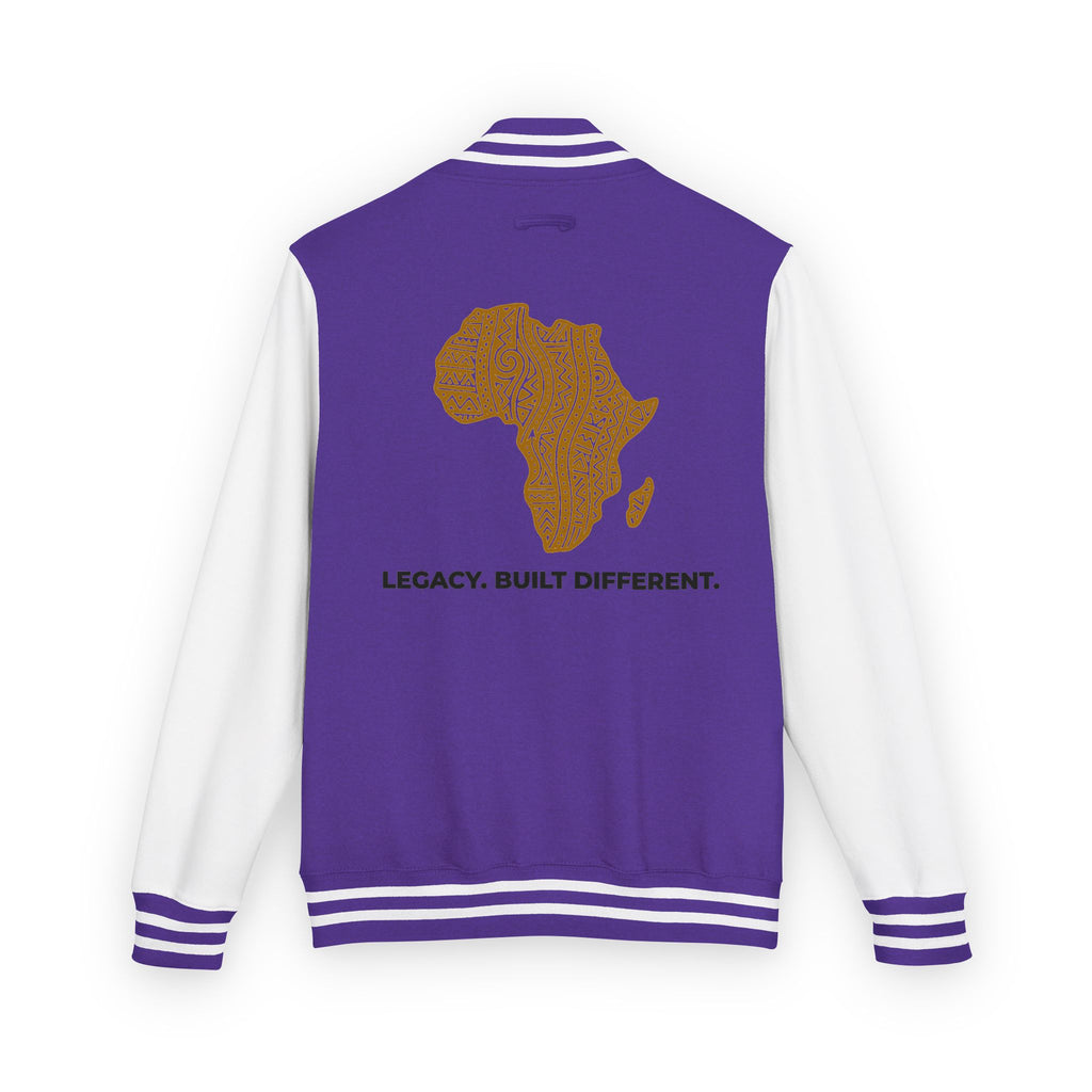 African Heritage Letterman Jacket — "Legacy. Built Different."