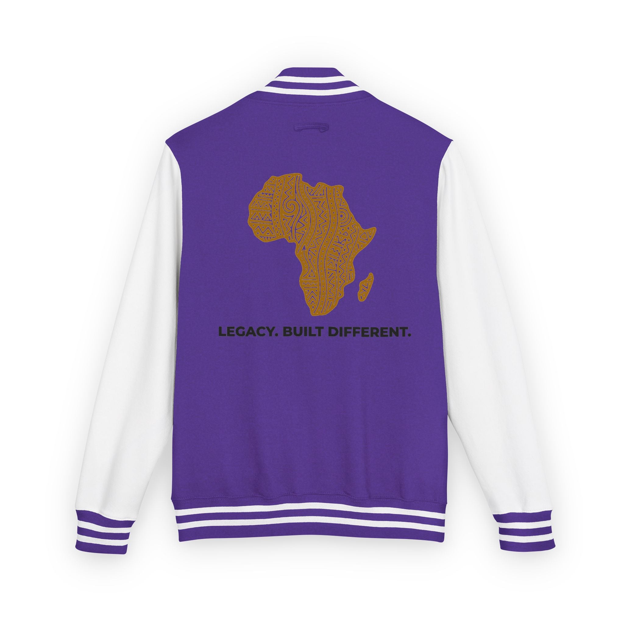 African Heritage Letterman Jacket — "Legacy. Built Different."
