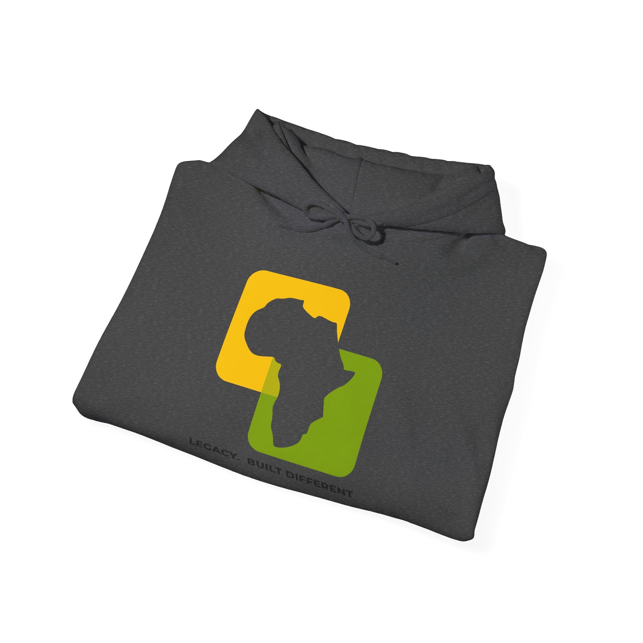 Africa Legacy Hoodie — "Legacy. Built Different" Graphic Pullover