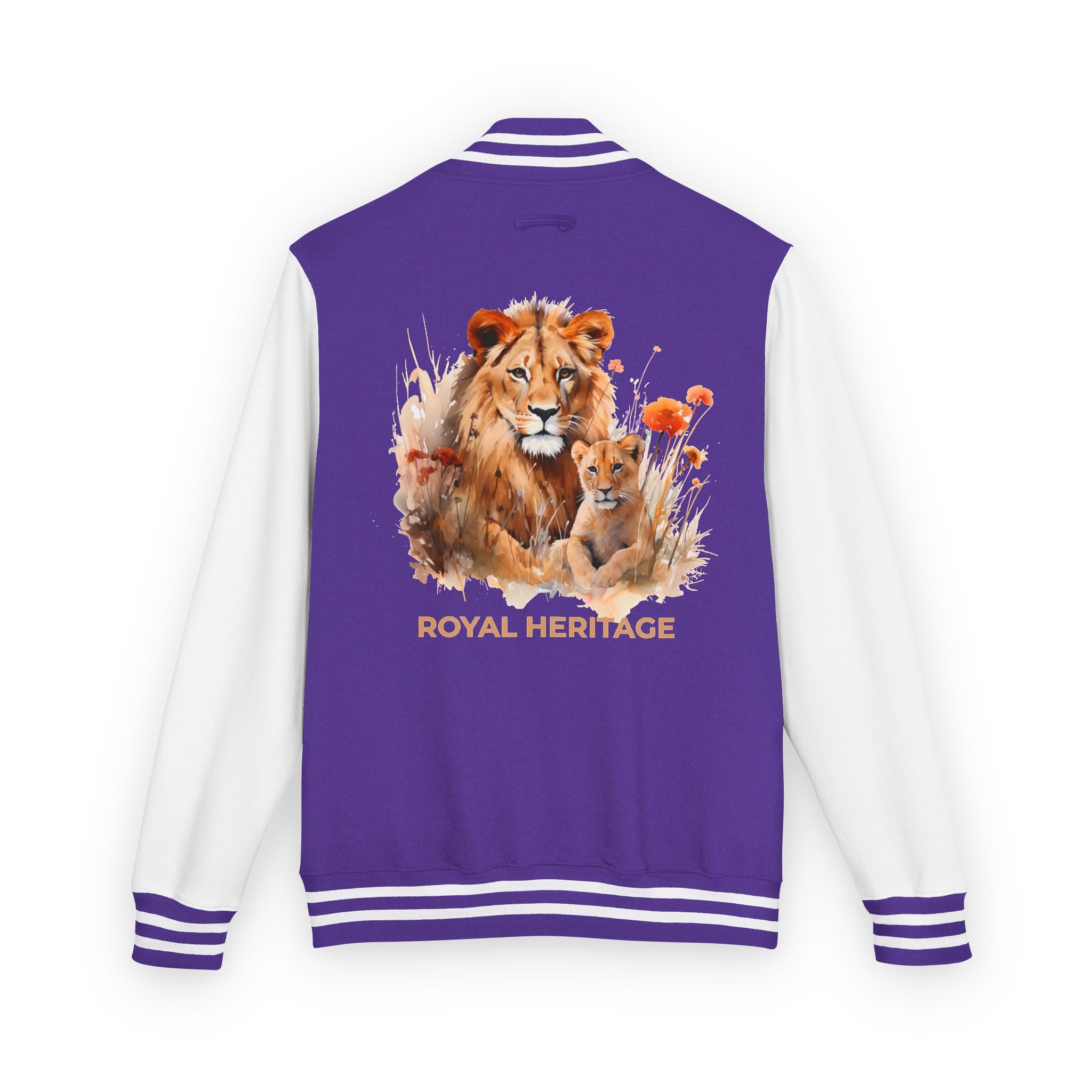 Letterman Jacket — 'Royal Heritage' Lion Family Varsity Jacket