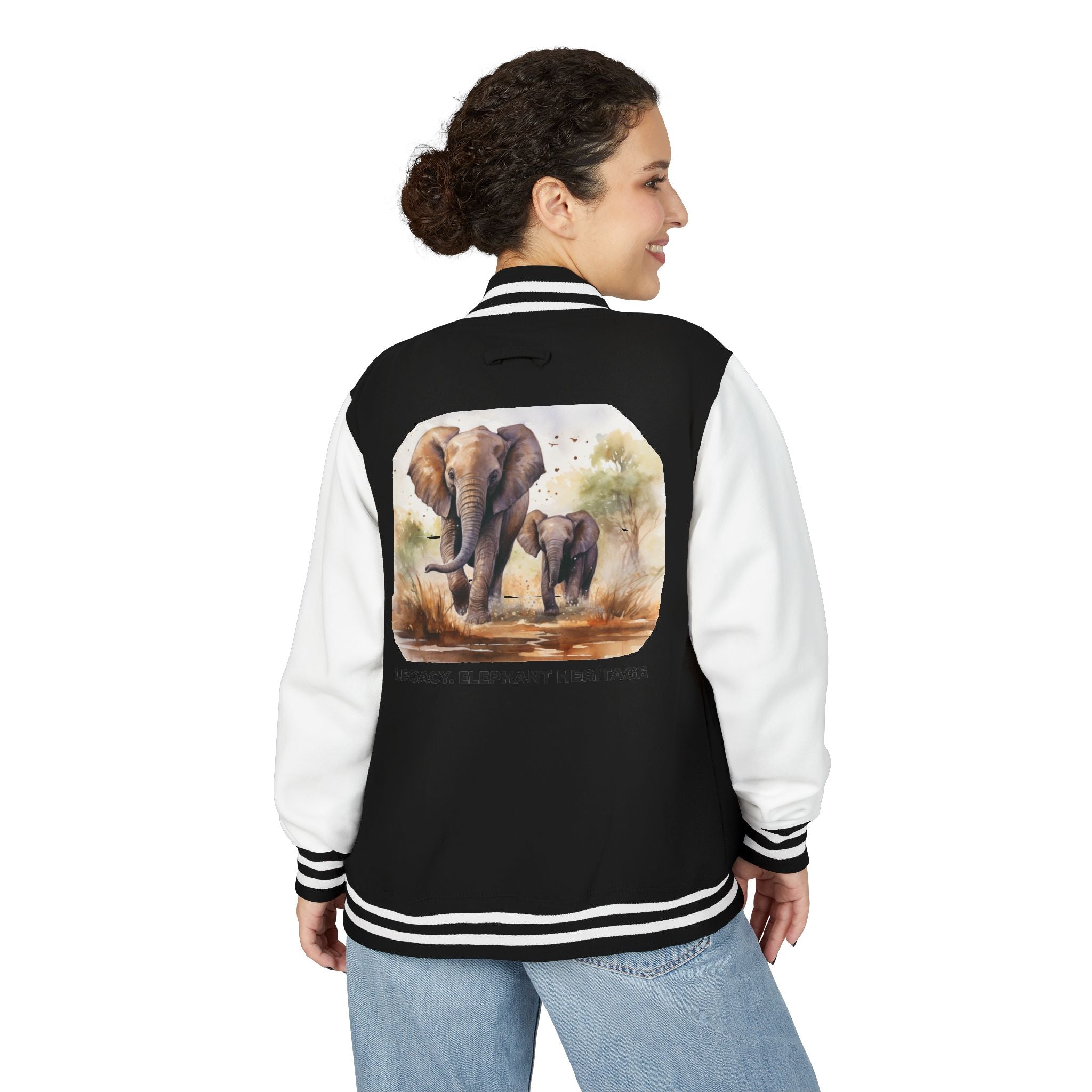 Elephant Heritage Letterman Jacket — Legacy Elephant Heritage Varsity Jacket