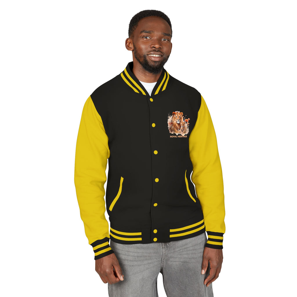 Letterman Jacket — 'Royal Heritage' Lion Family Varsity Jacket