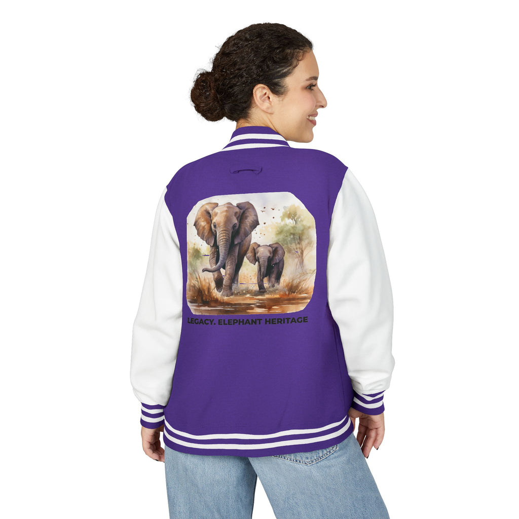 Elephant Heritage Letterman Jacket — Legacy Elephant Heritage Varsity Jacket