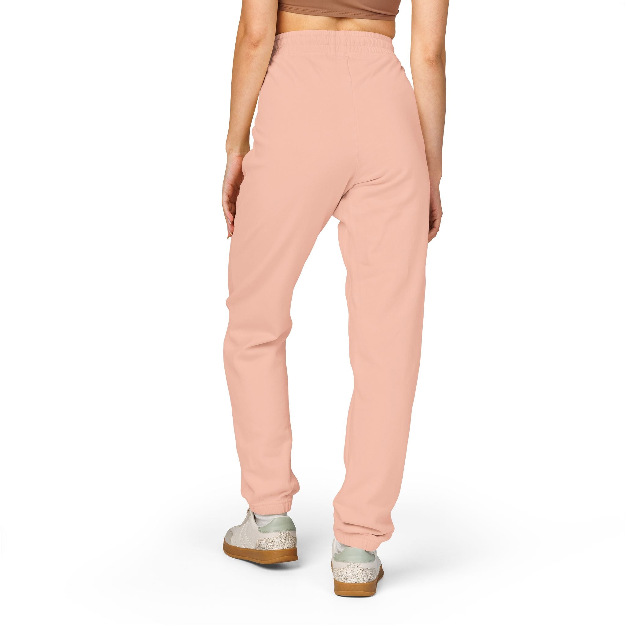 Sunset Camper Sweatpants — Cozy Graphic Fleece Joggers