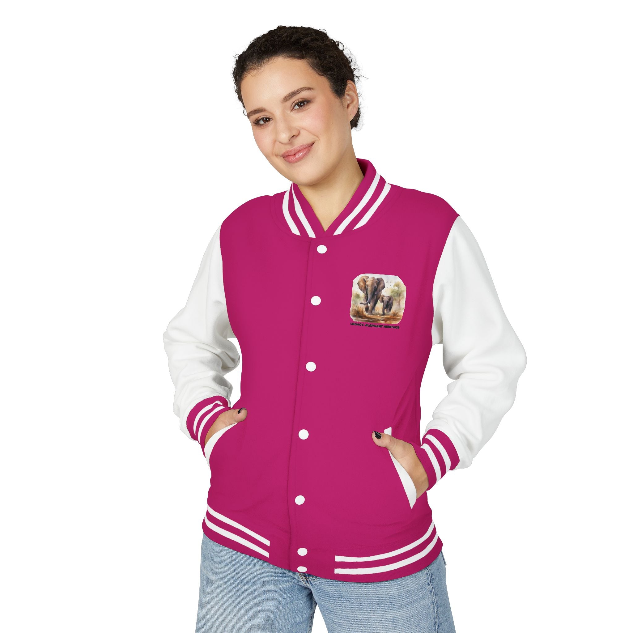 Elephant Heritage Letterman Jacket — Legacy Elephant Heritage Varsity Jacket