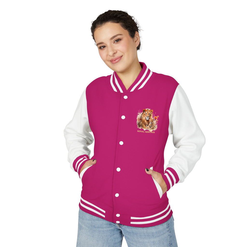 Letterman Jacket — 'Royal Heritage' Lion Family Varsity Jacket