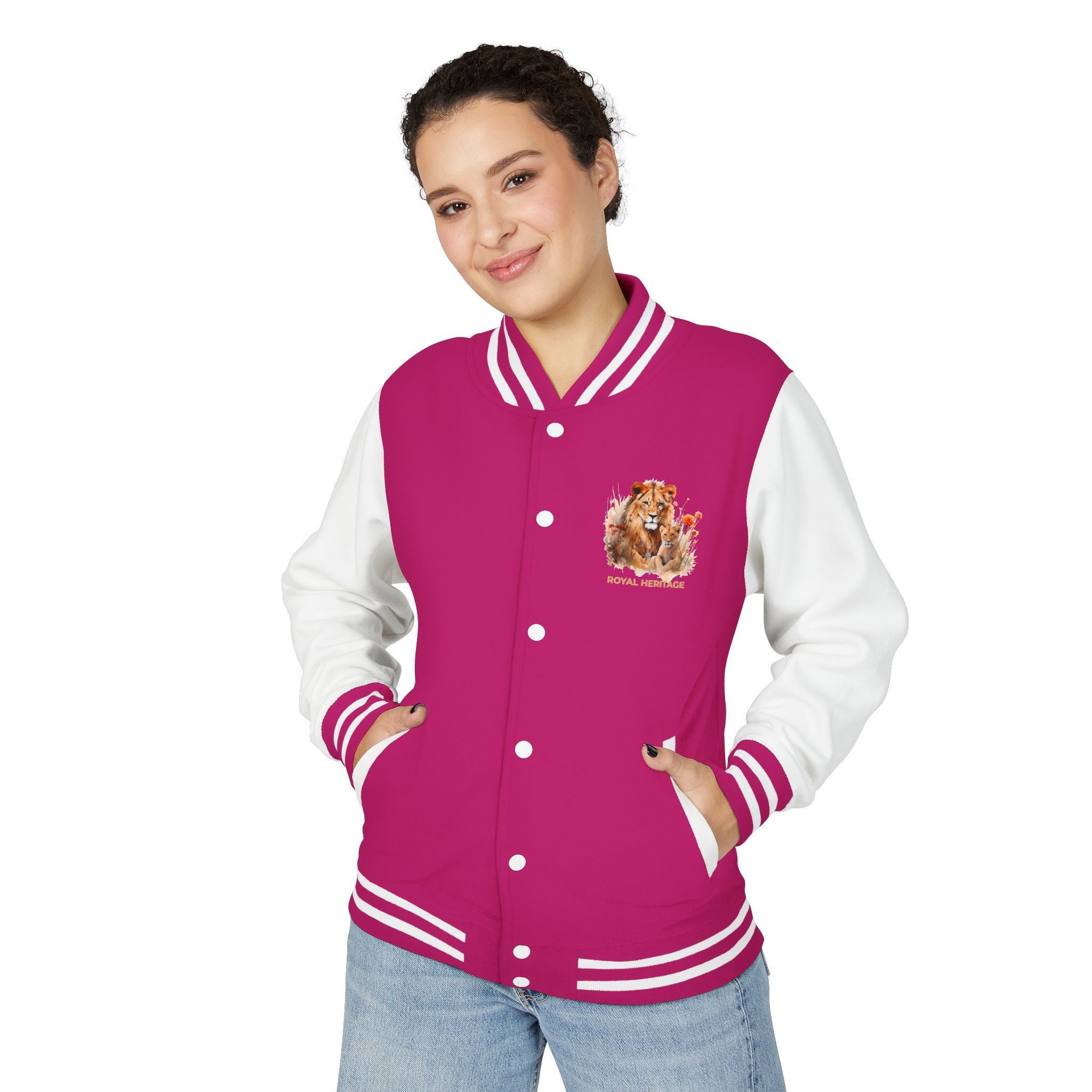 Letterman Jacket — 'Royal Heritage' Lion Family Varsity Jacket