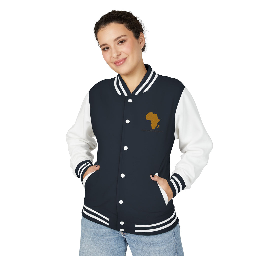 African Heritage Letterman Jacket — "Legacy. Built Different."