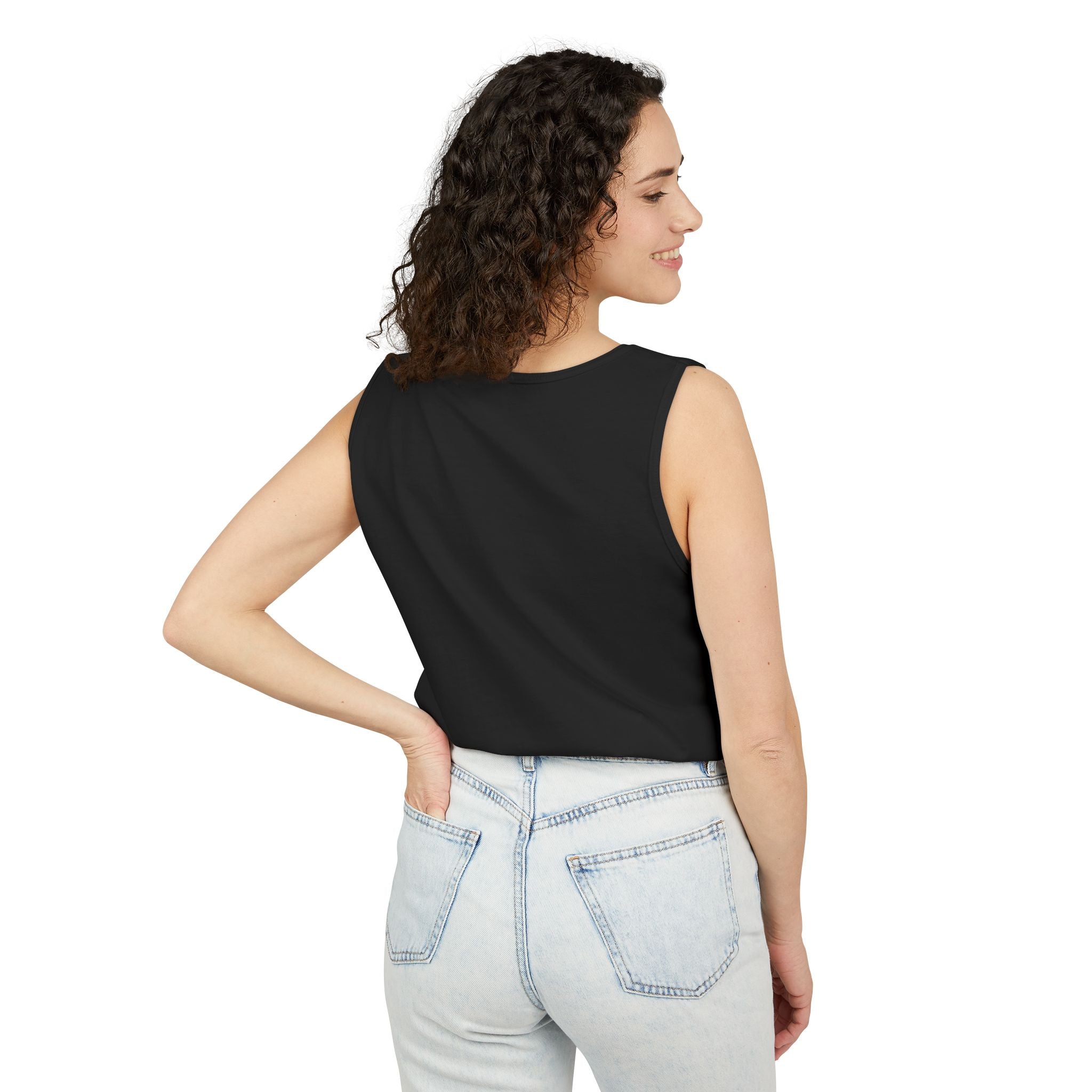 Elephant Sunset Tank Top — Mama & Baby Silhouette Beachwear