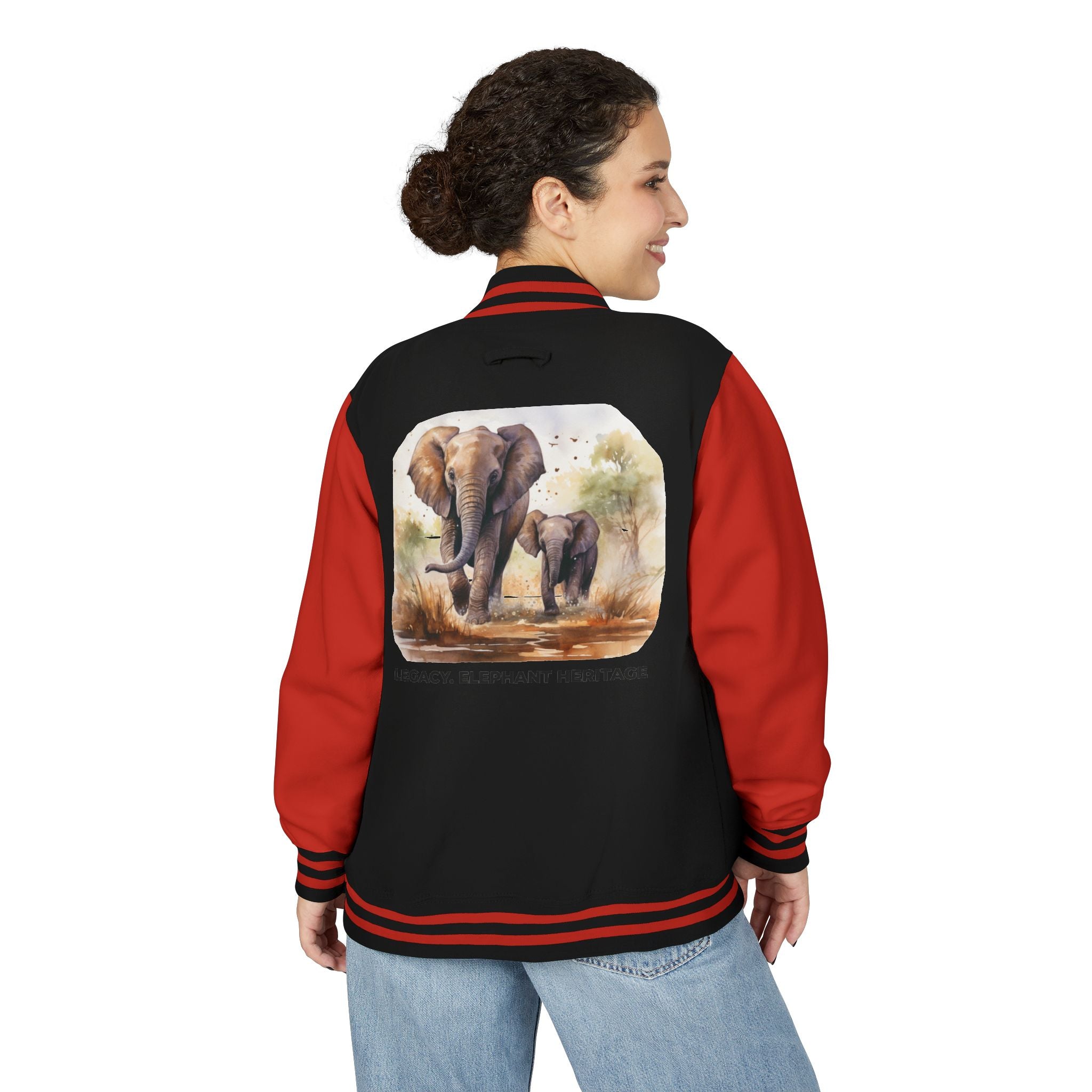 Elephant Heritage Letterman Jacket — Legacy Elephant Heritage Varsity Jacket