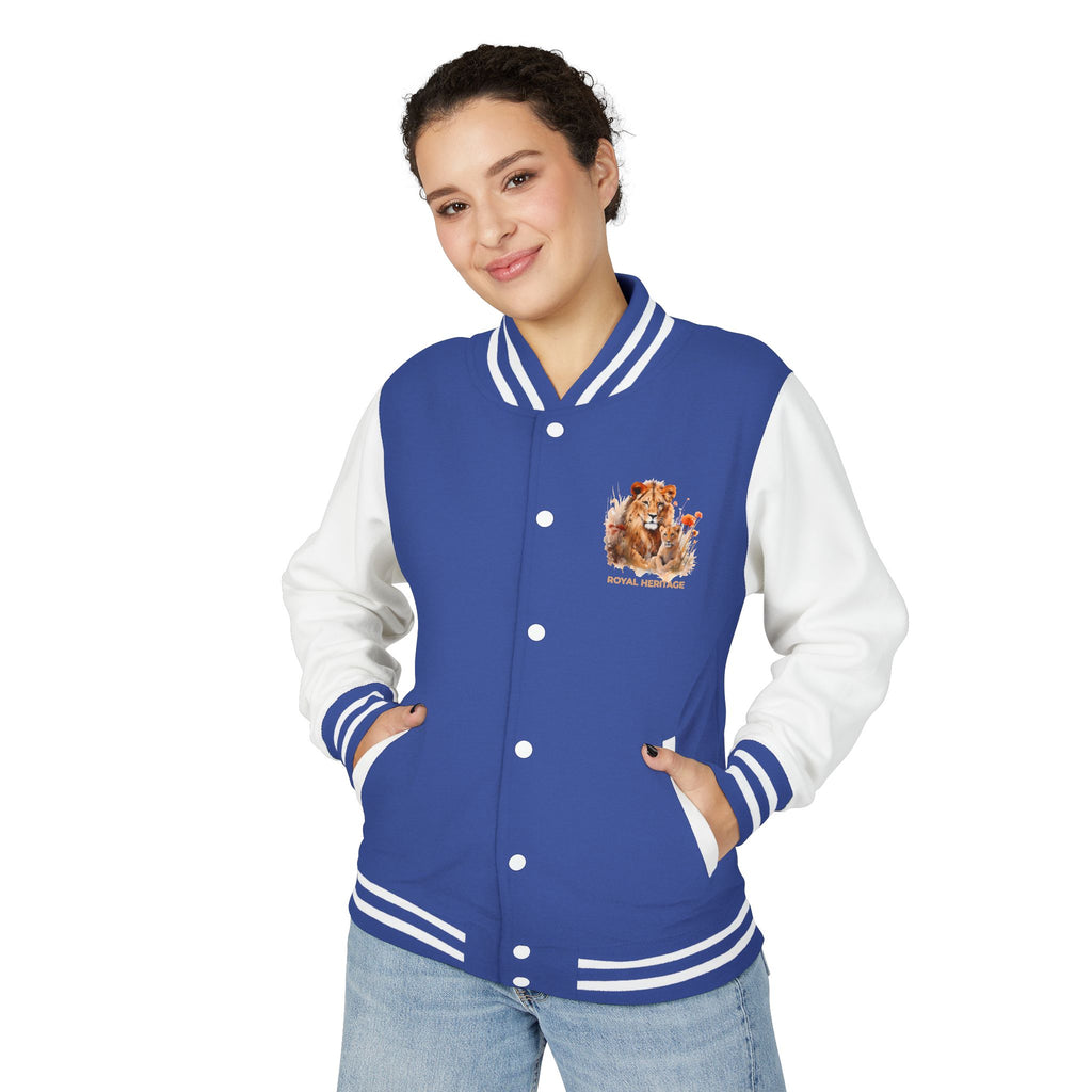 Letterman Jacket — 'Royal Heritage' Lion Family Varsity Jacket