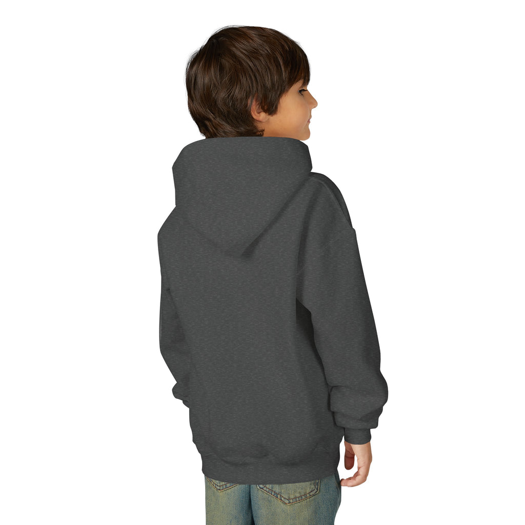 Elephant Sunset Youth Hoodie — "Legacy. Elephant Heritage" Graphic