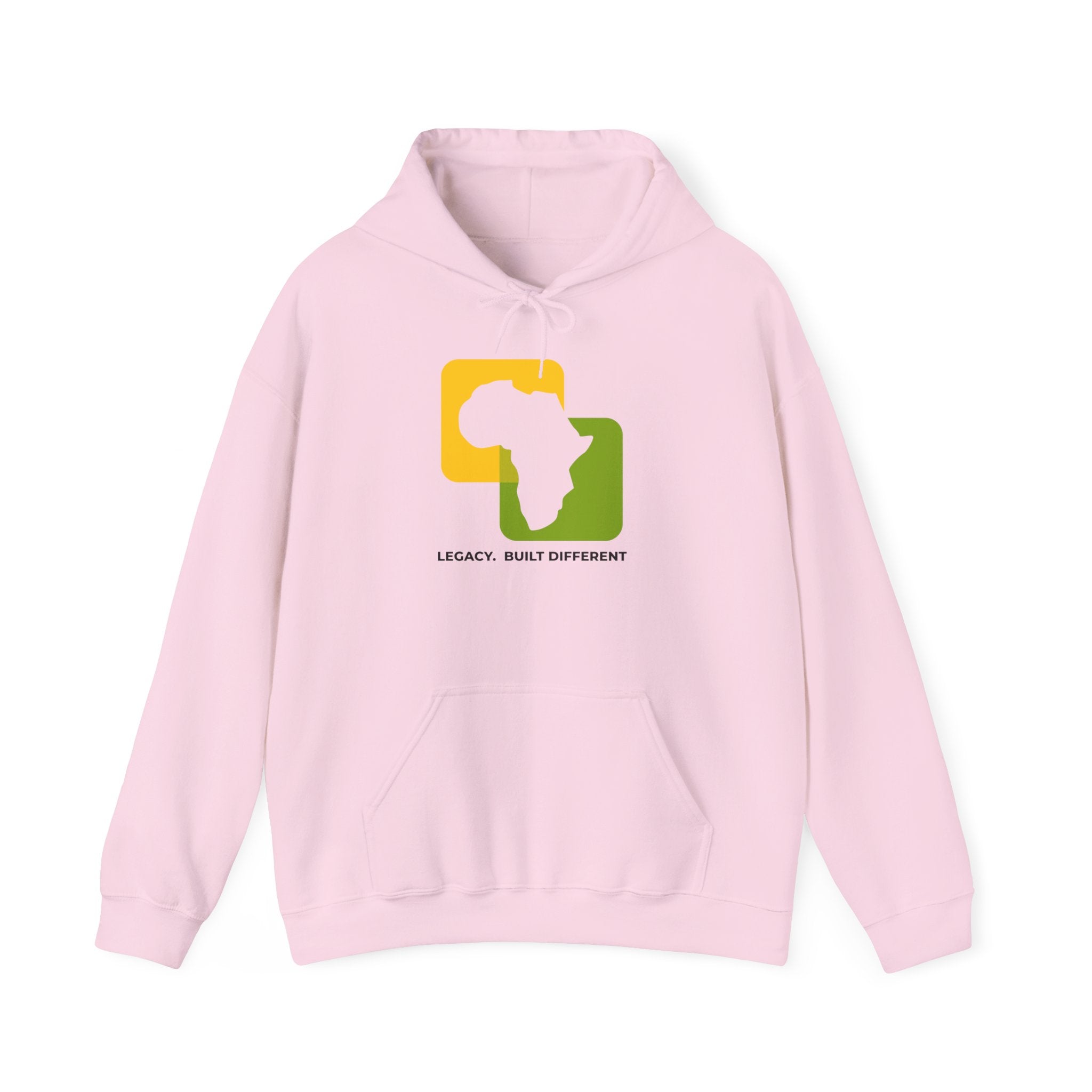 Africa Legacy Hoodie — "Legacy. Built Different" Graphic Pullover