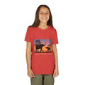 Youth Elephant Sunset Tee — 'Legacy, Love & Heritage' Kids Shirt