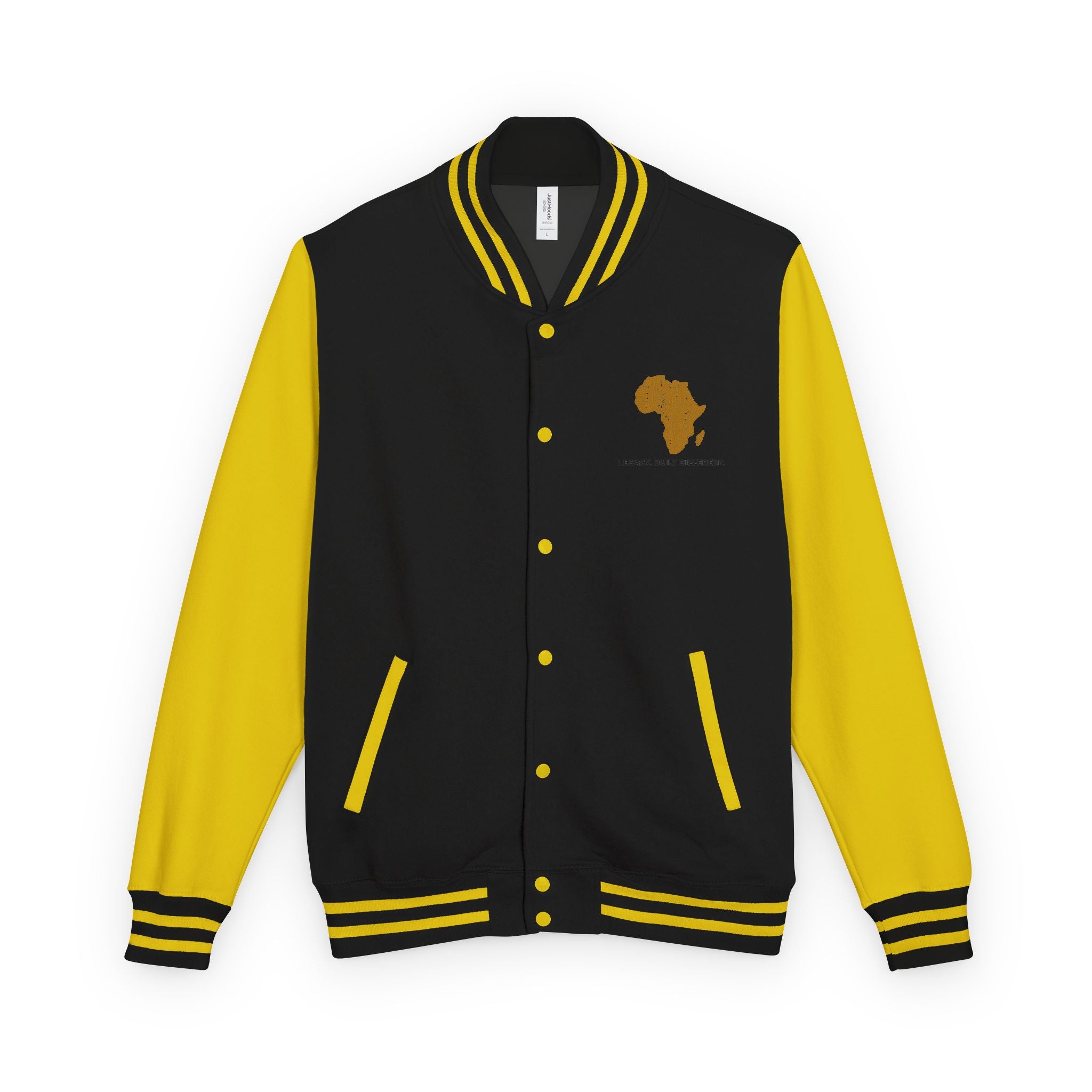 African Heritage Letterman Jacket — "Legacy. Built Different."