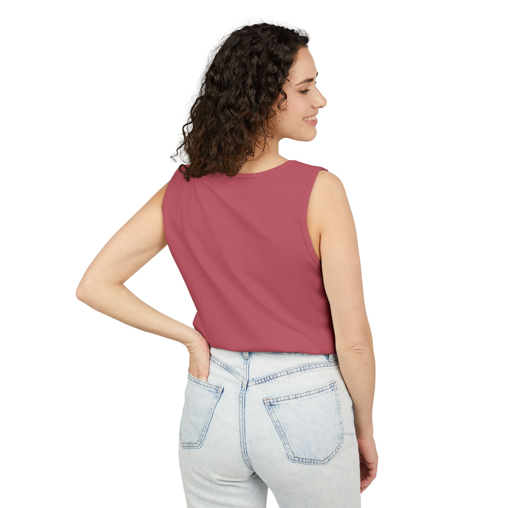 Elephant Sunset Tank Top — Mama & Baby Silhouette Beachwear
