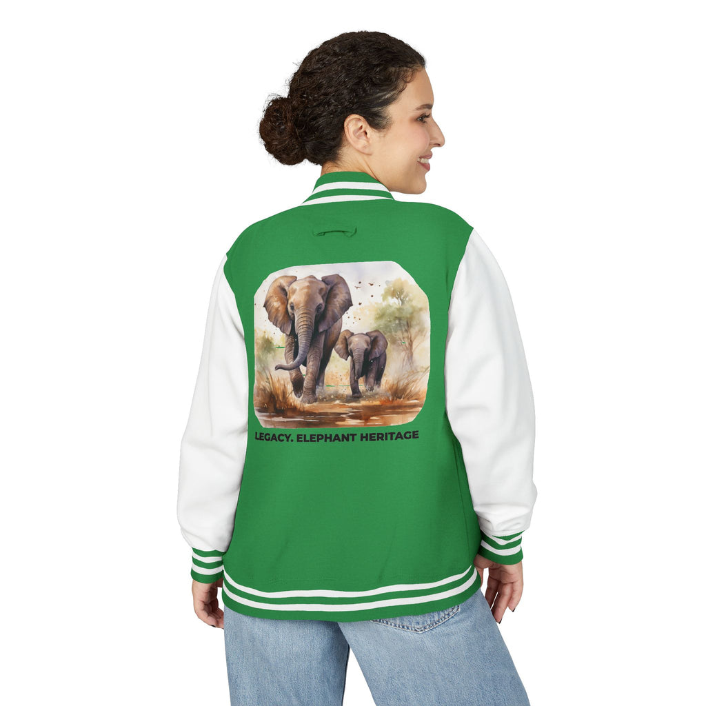 Elephant Heritage Letterman Jacket — Legacy Elephant Heritage Varsity Jacket