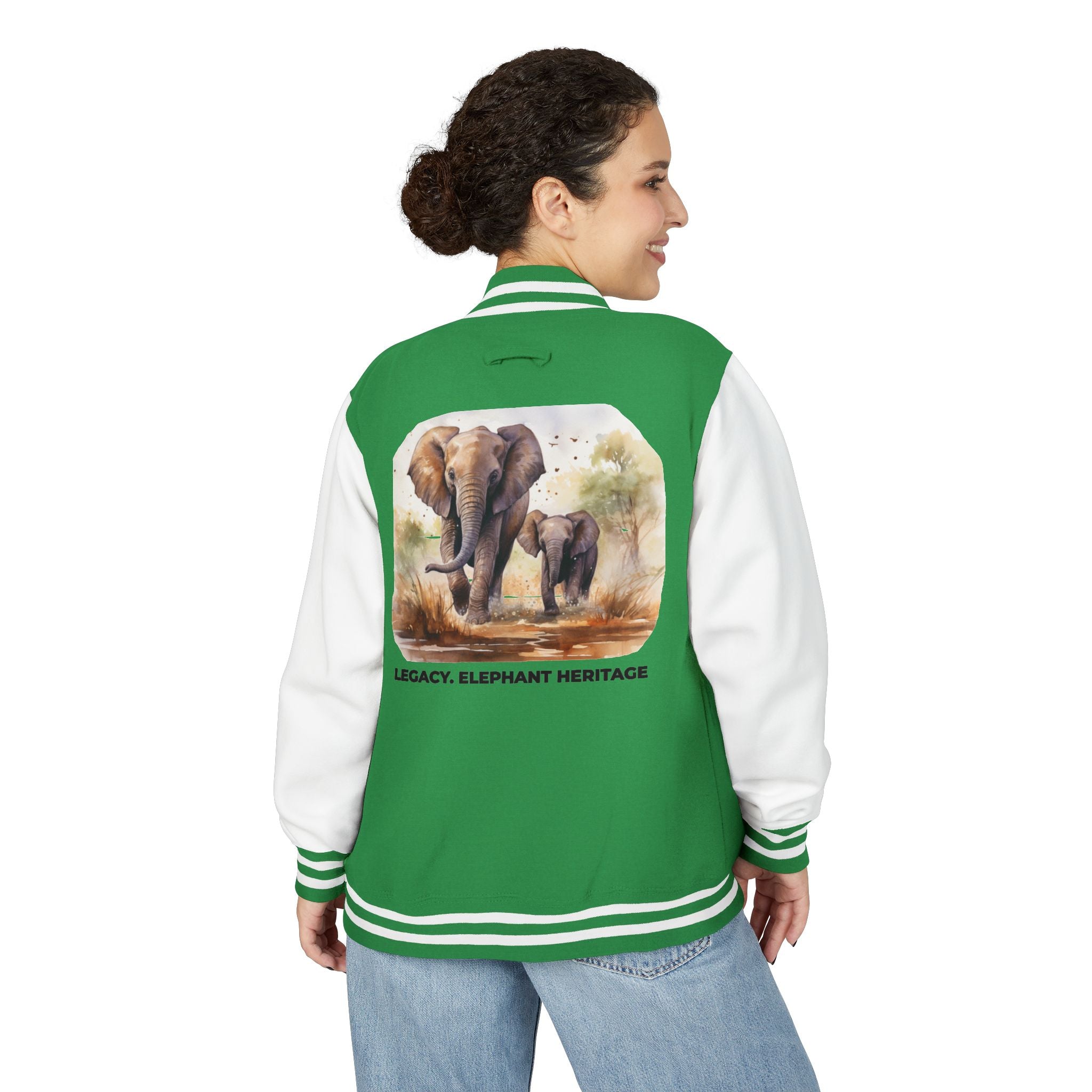 Elephant Heritage Letterman Jacket — Legacy Elephant Heritage Varsity Jacket