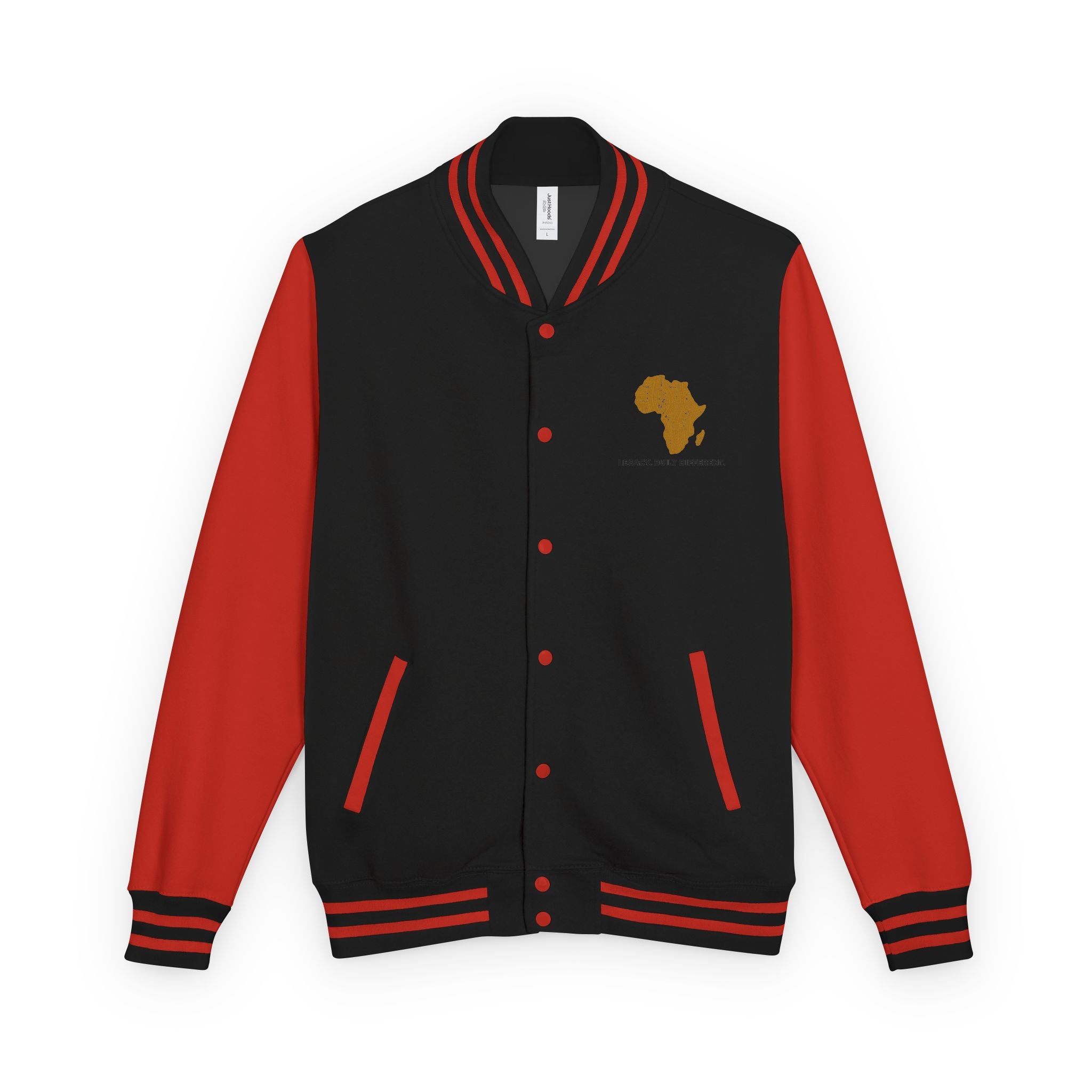 African Heritage Letterman Jacket — "Legacy. Built Different."