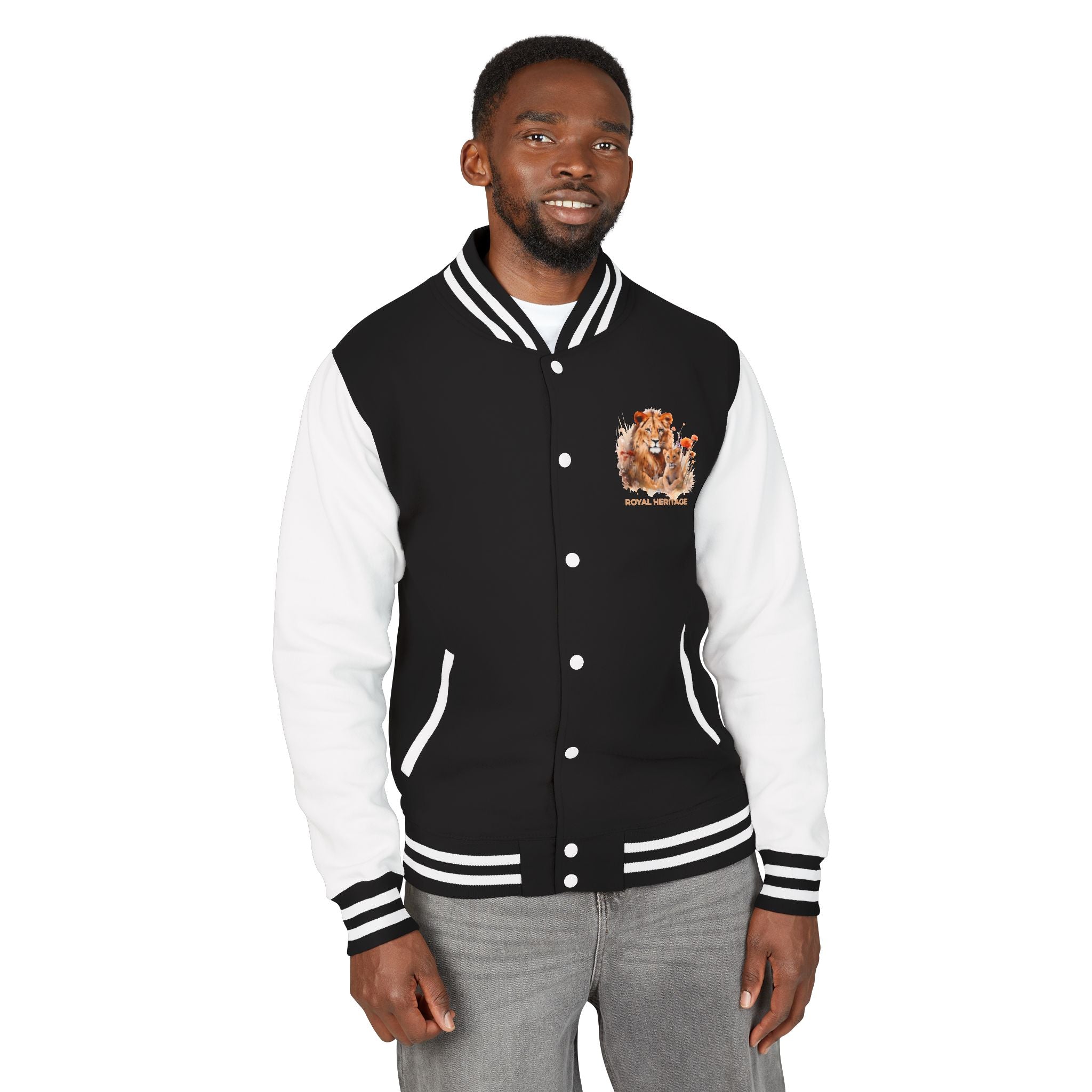 Letterman Jacket — 'Royal Heritage' Lion Family Varsity Jacket