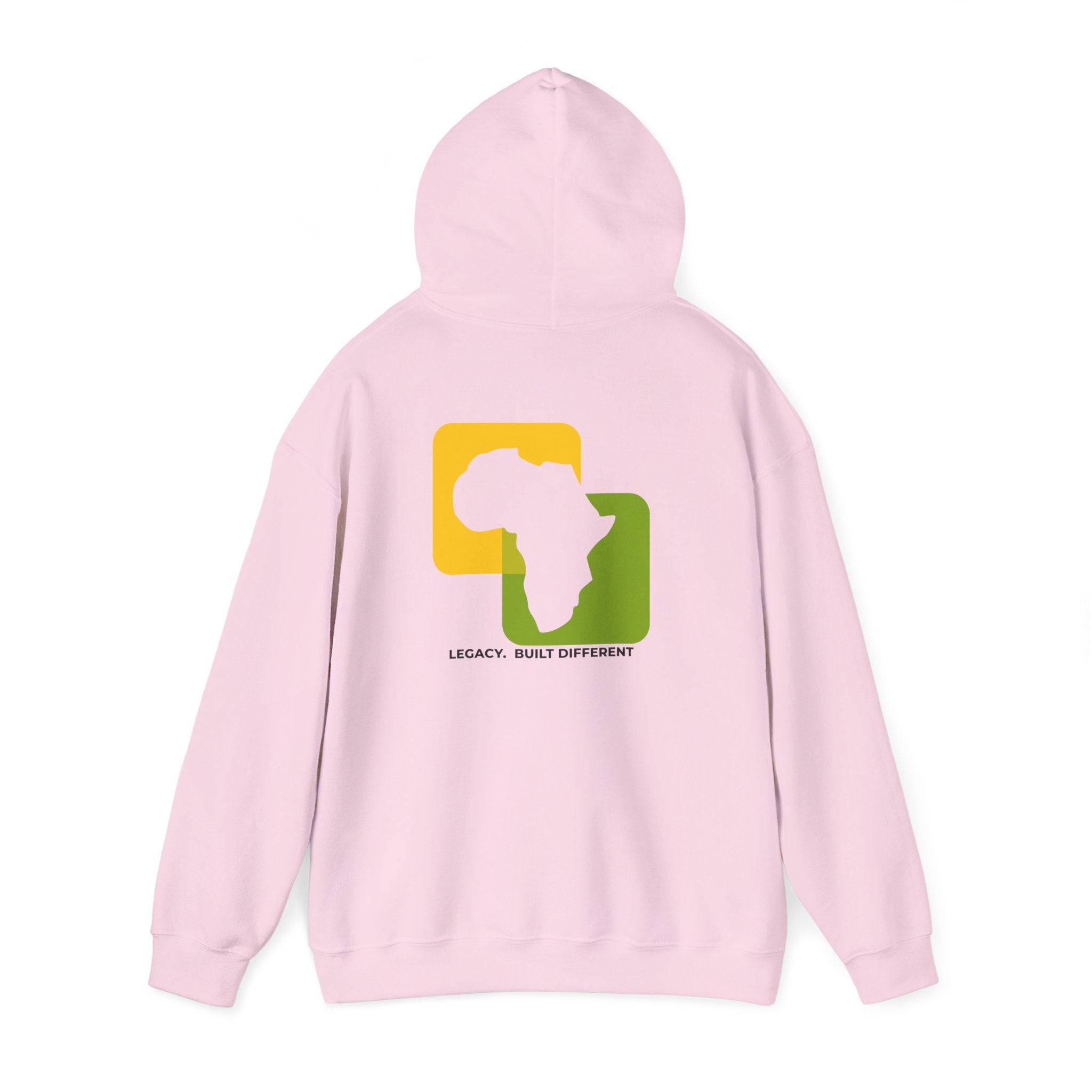 Africa Legacy Hoodie — "Legacy. Built Different" Graphic Pullover