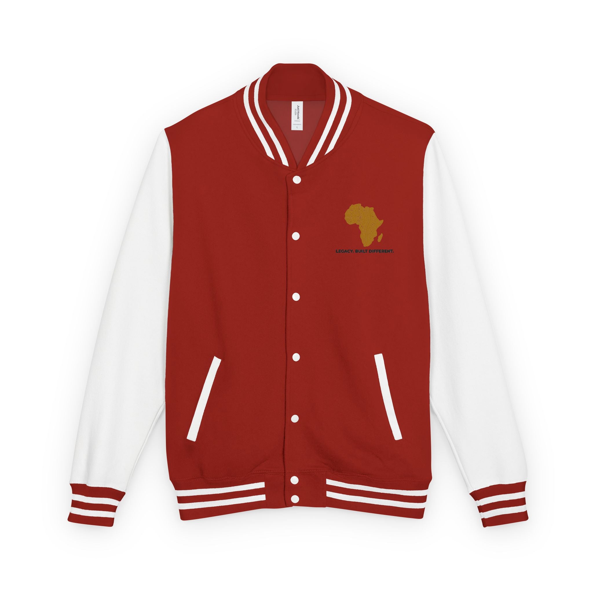 African Heritage Letterman Jacket — "Legacy. Built Different."