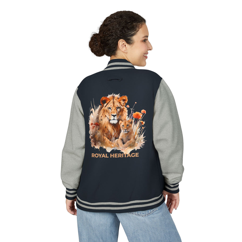 Letterman Jacket — 'Royal Heritage' Lion Family Varsity Jacket
