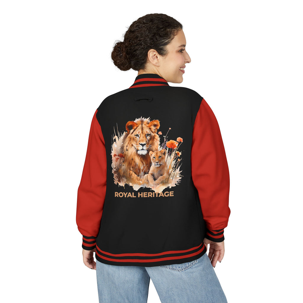 Letterman Jacket — 'Royal Heritage' Lion Family Varsity Jacket