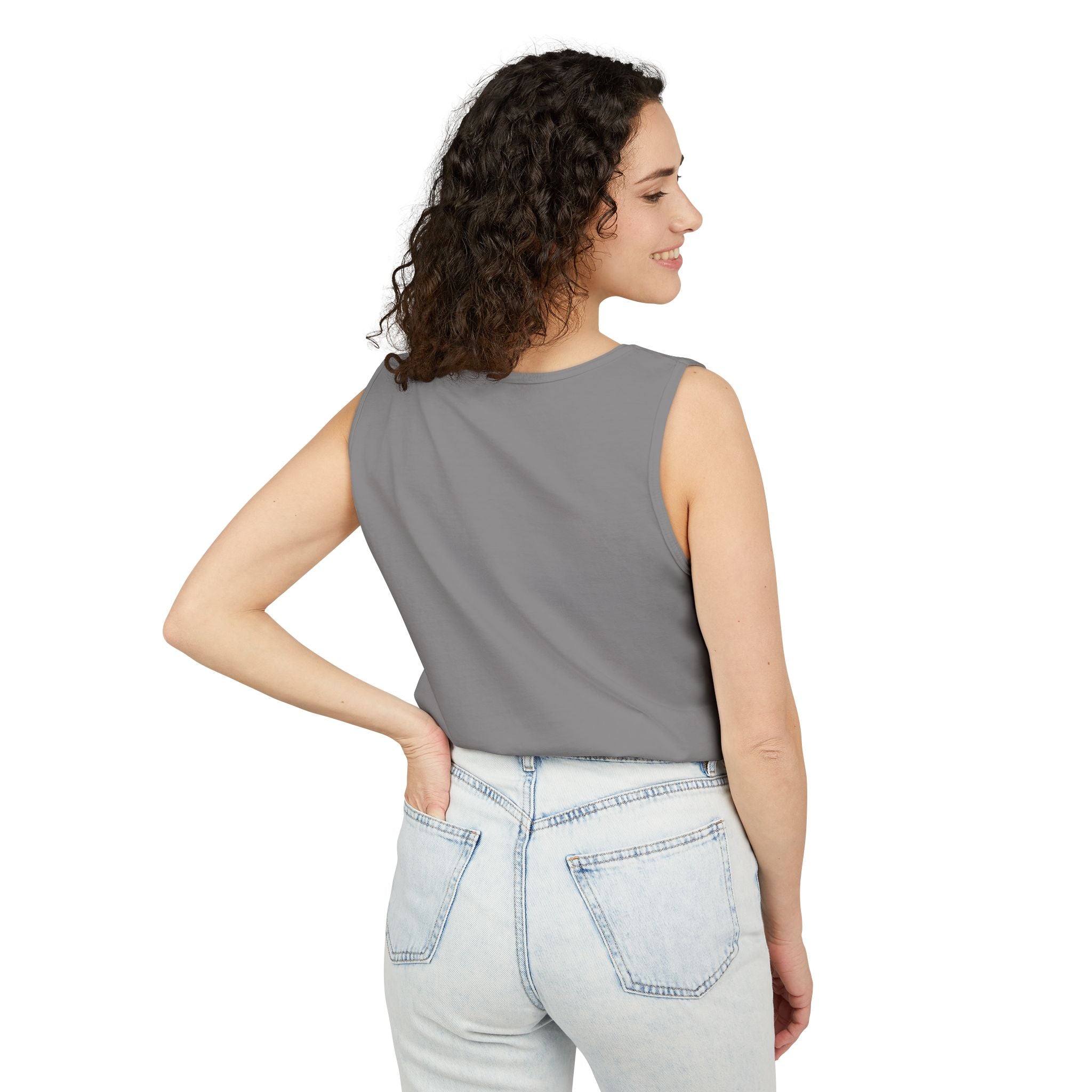 Elephant Sunset Tank Top — Mama & Baby Silhouette Beachwear
