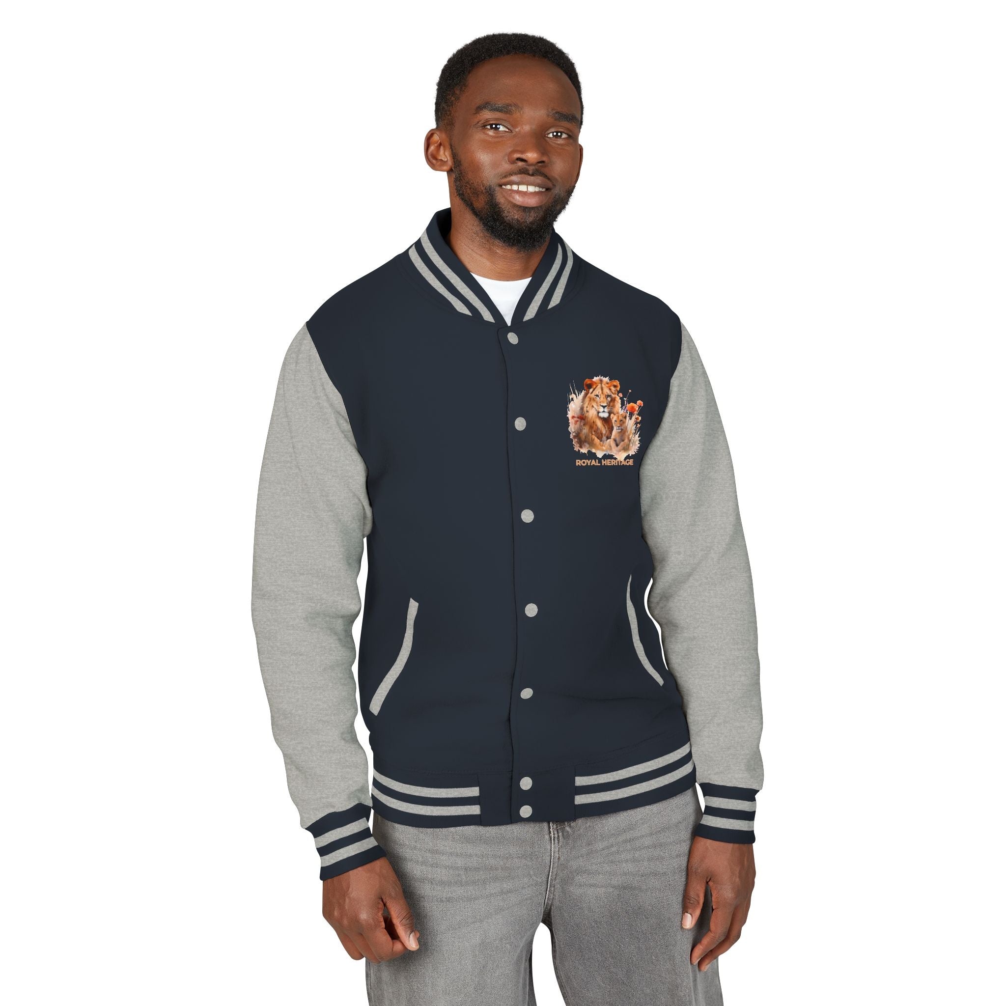 Letterman Jacket — 'Royal Heritage' Lion Family Varsity Jacket