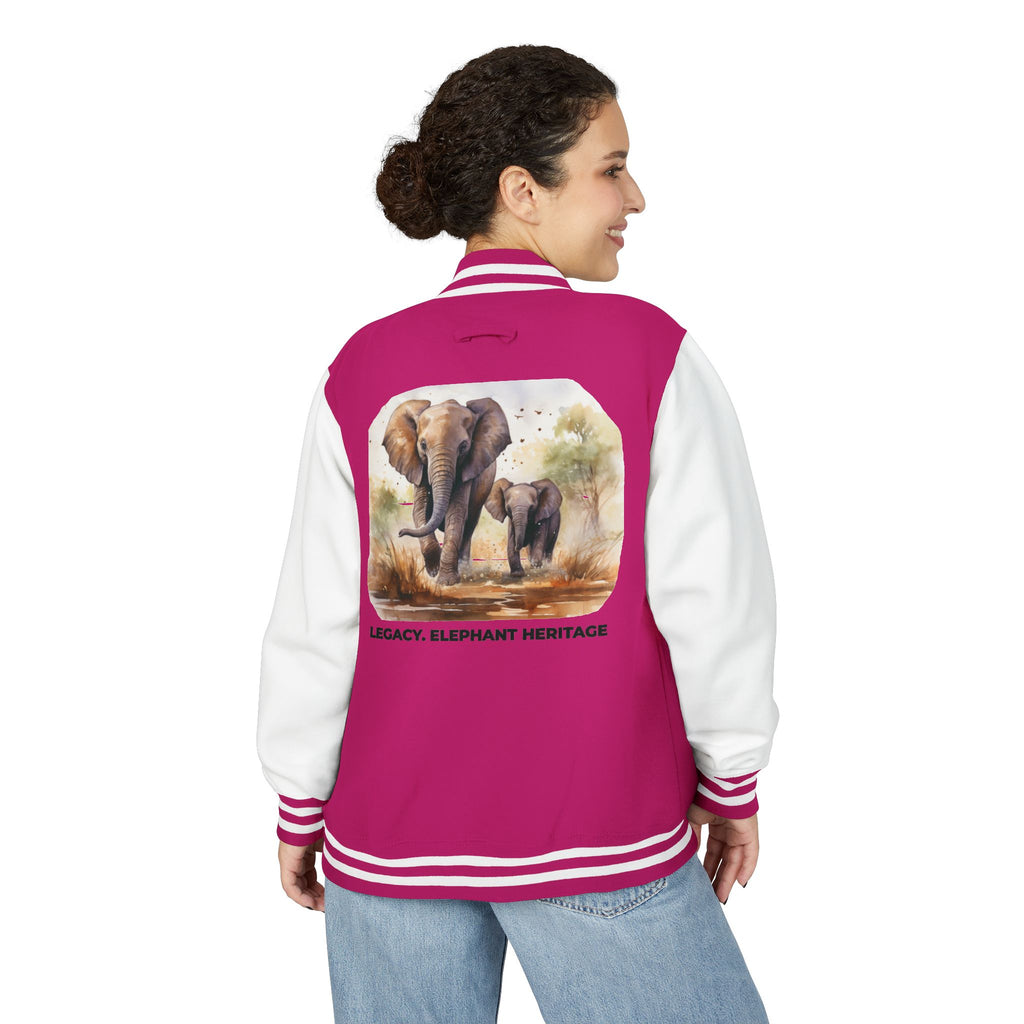 Elephant Heritage Letterman Jacket — Legacy Elephant Heritage Varsity Jacket