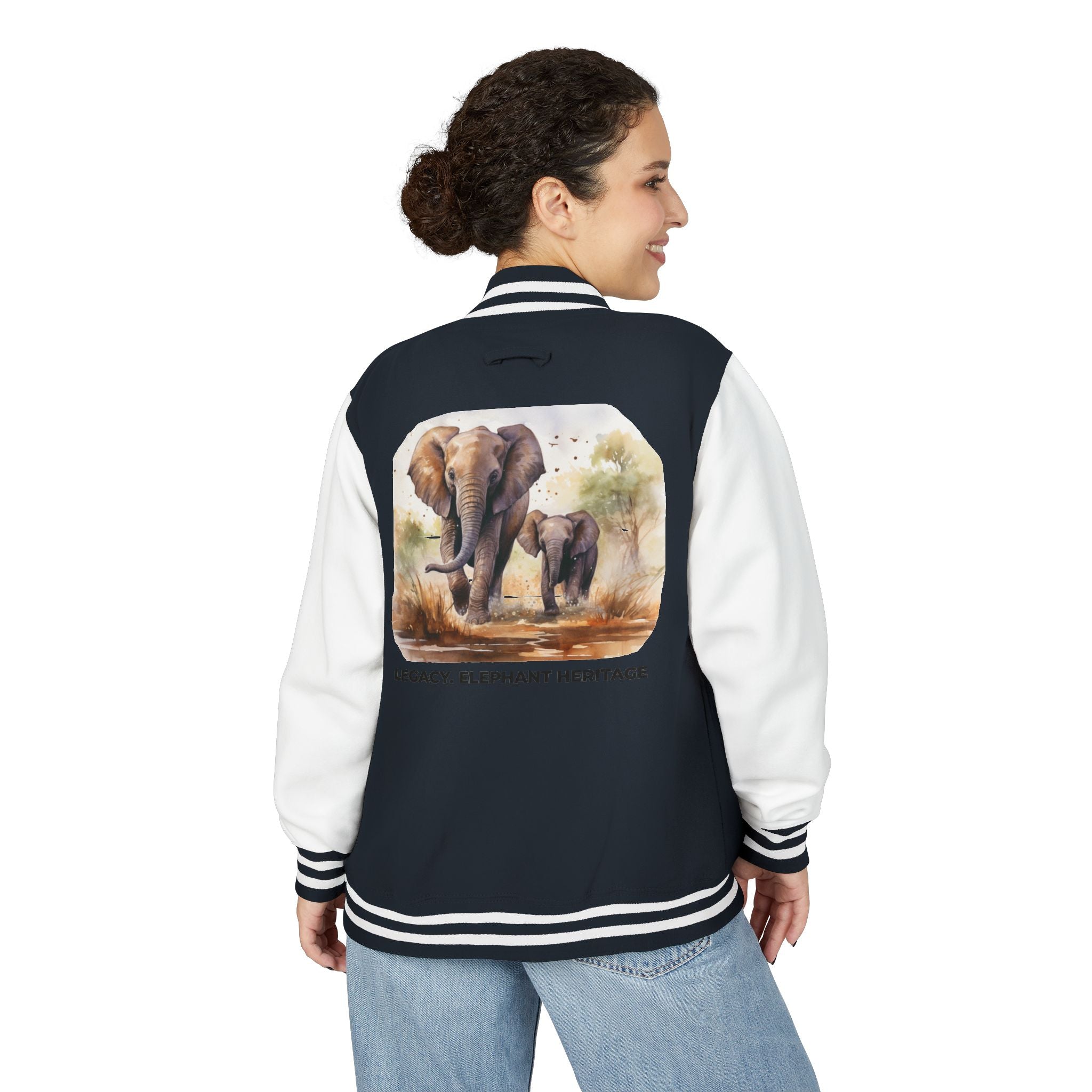 Elephant Heritage Letterman Jacket — Legacy Elephant Heritage Varsity Jacket