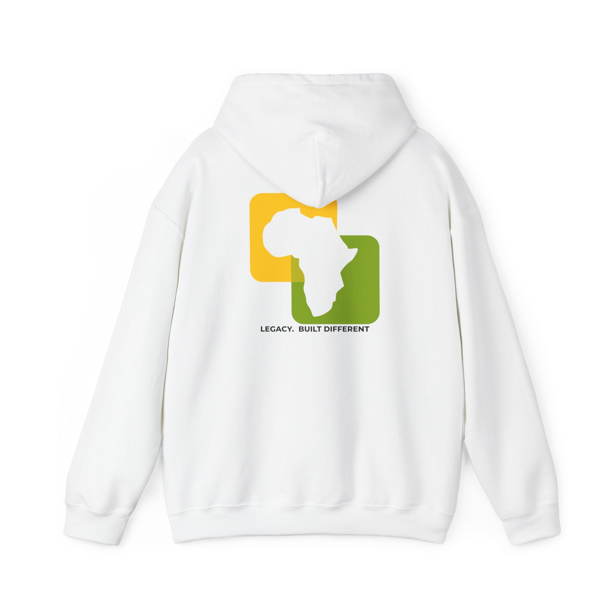 Africa Legacy Hoodie — "Legacy. Built Different" Graphic Pullover