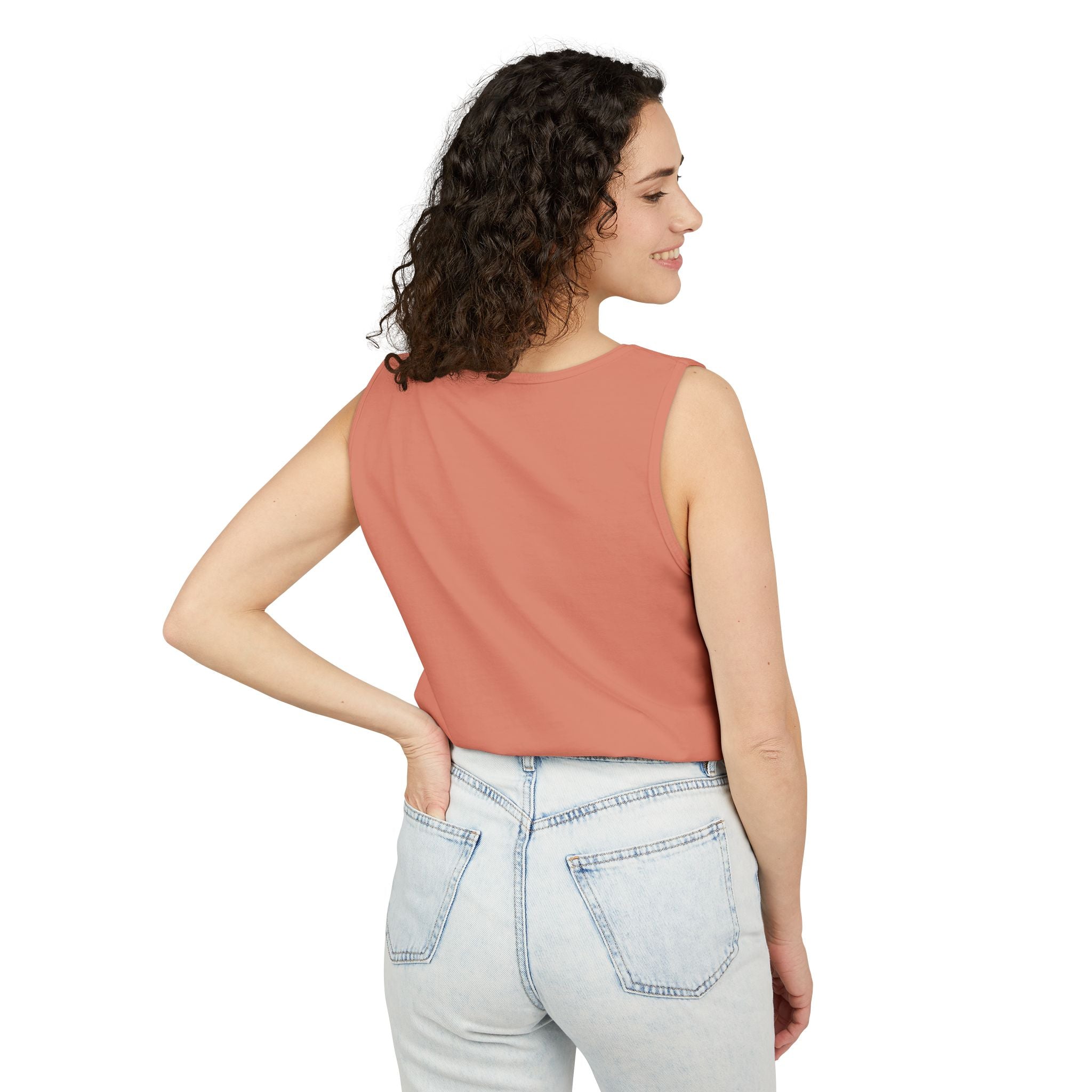 Elephant Sunset Tank Top — Mama & Baby Silhouette Beachwear