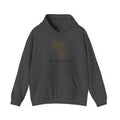 Africa Pattern Hoodie — "Legacy. Built Different." Graphic Sweatshirt