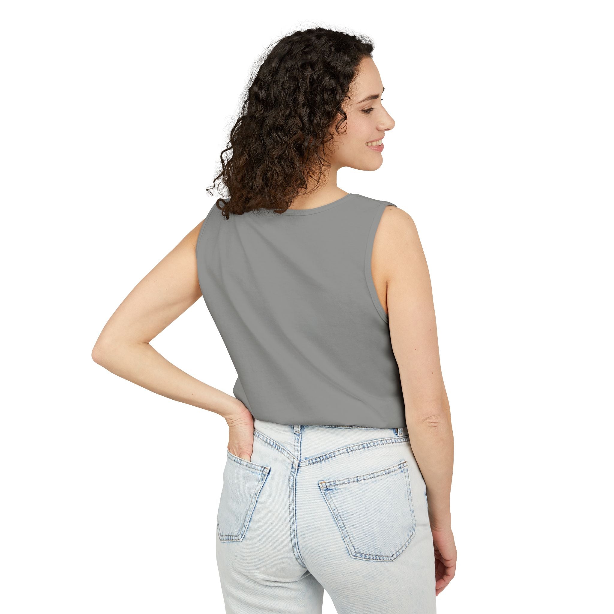 Elephant Sunset Tank Top — Mama & Baby Silhouette Beachwear