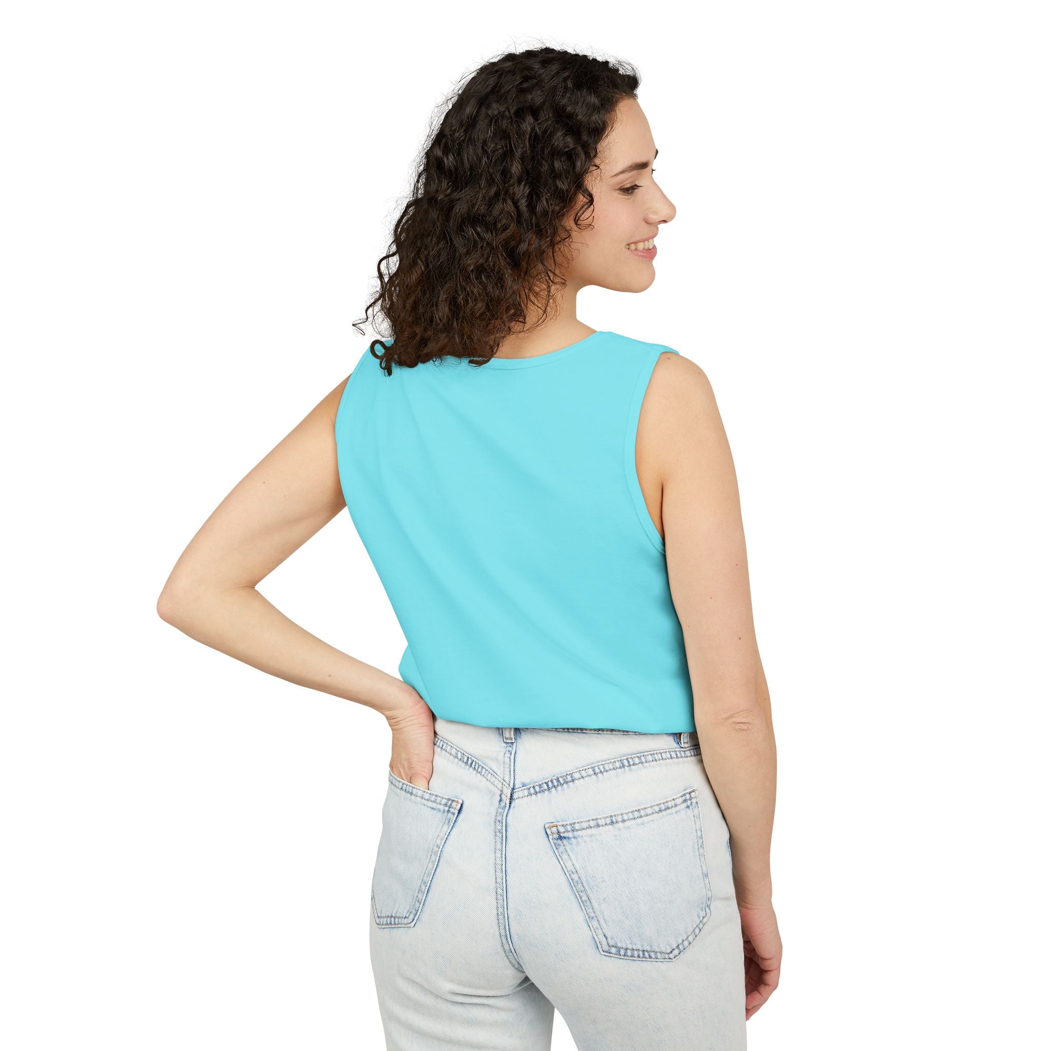 Elephant Sunset Tank Top — Mama & Baby Silhouette Beachwear