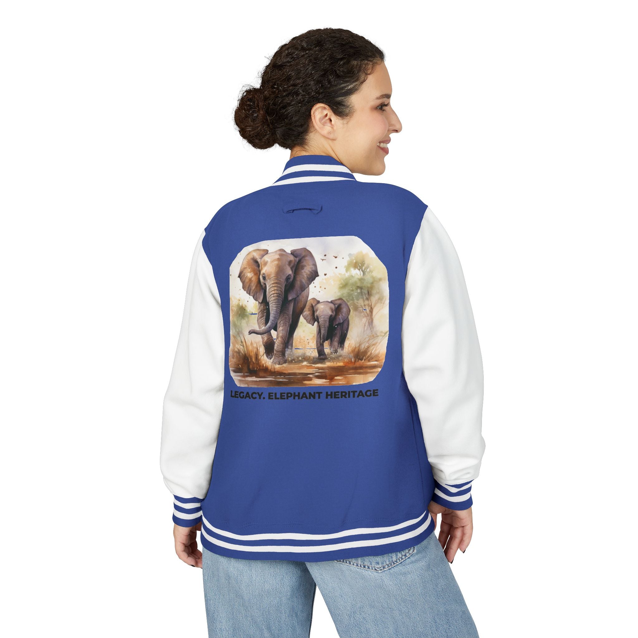 Elephant Heritage Letterman Jacket — Legacy Elephant Heritage Varsity Jacket