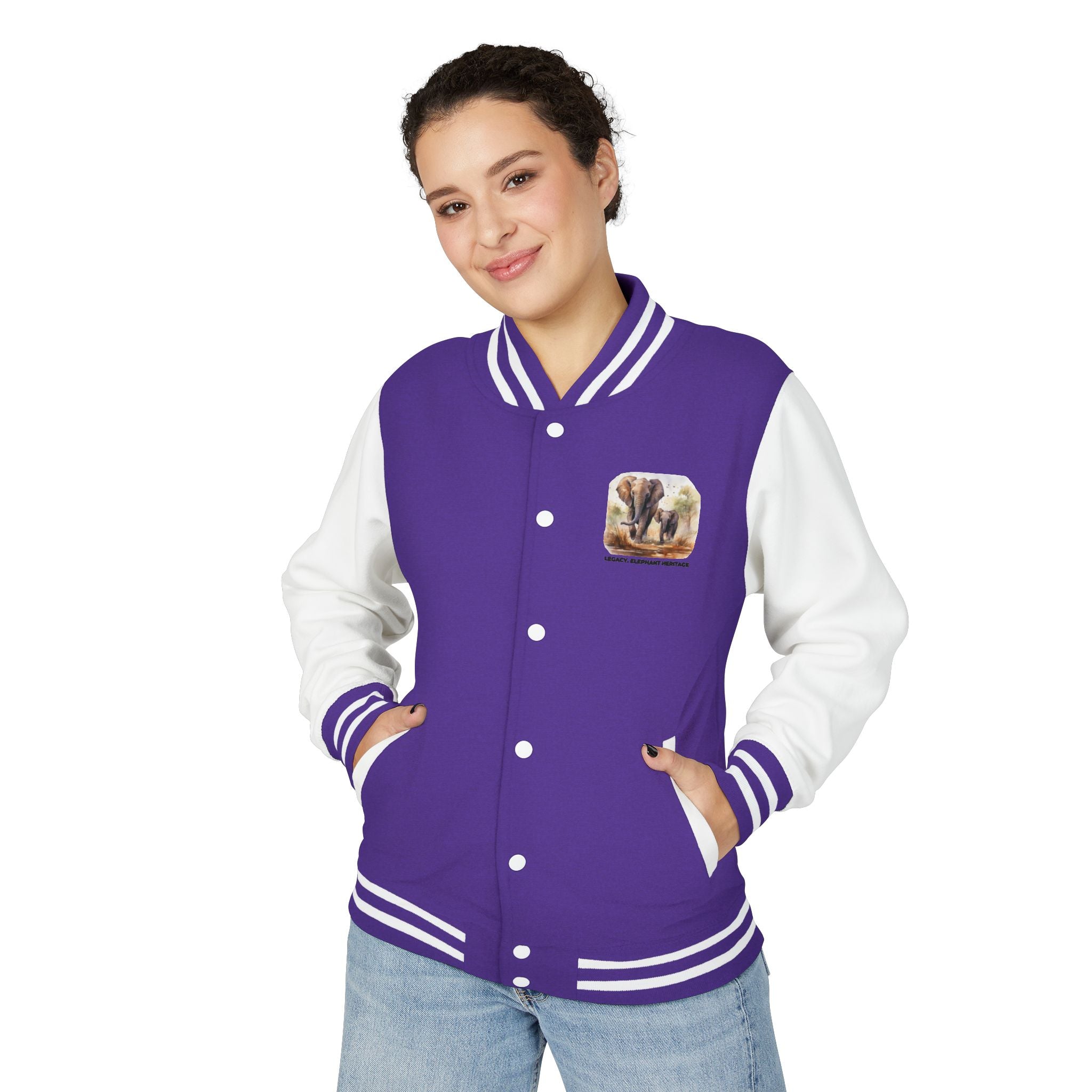 Elephant Heritage Letterman Jacket — Legacy Elephant Heritage Varsity Jacket