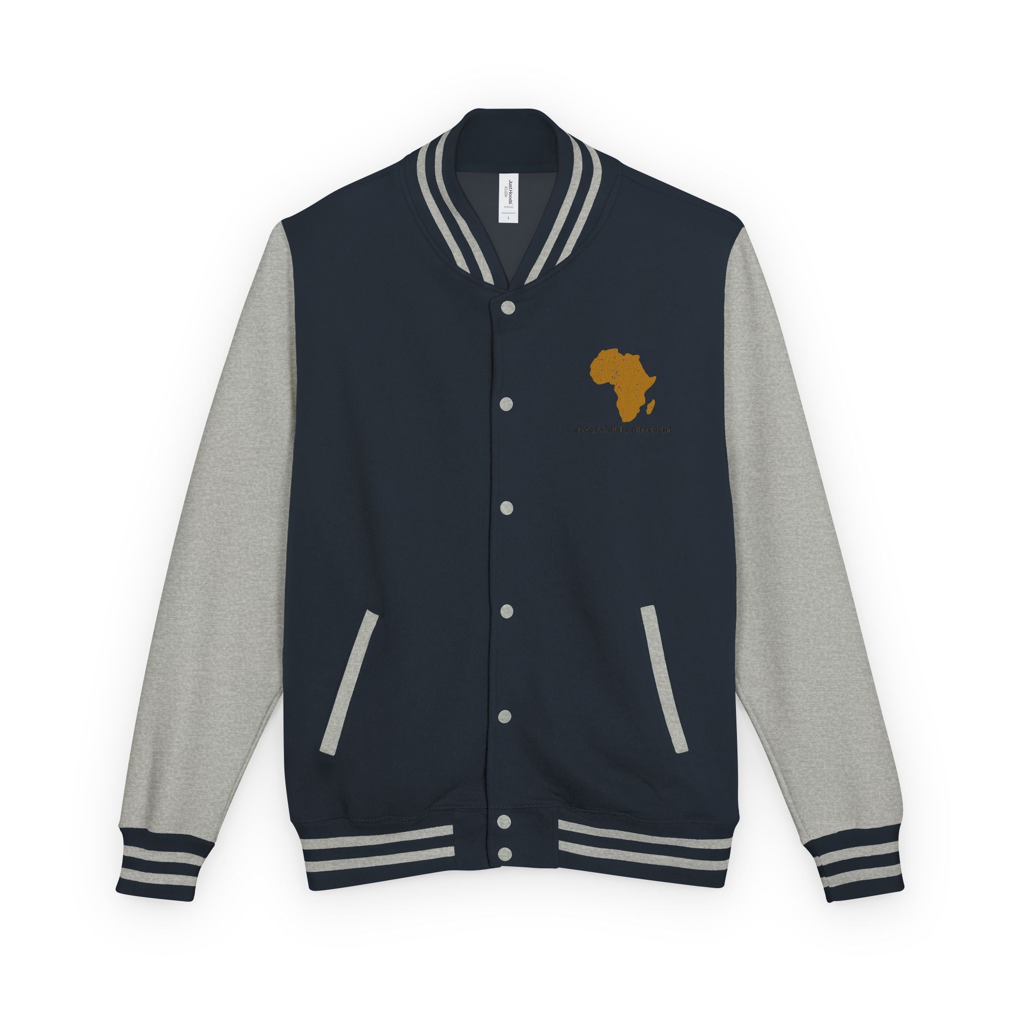 African Heritage Letterman Jacket — "Legacy. Built Different."